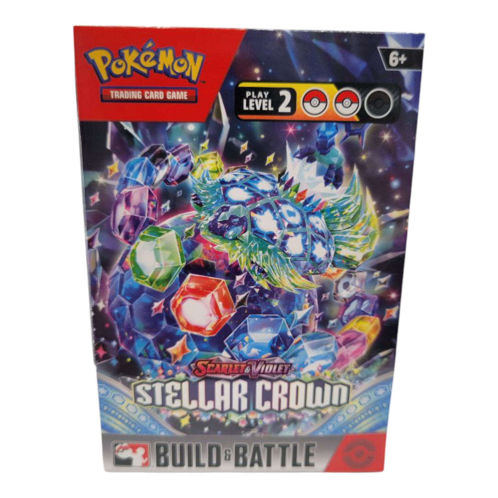 Pokémon TCG Scarlet & Violet 7 Stellar Crown Build & Battle Box Display