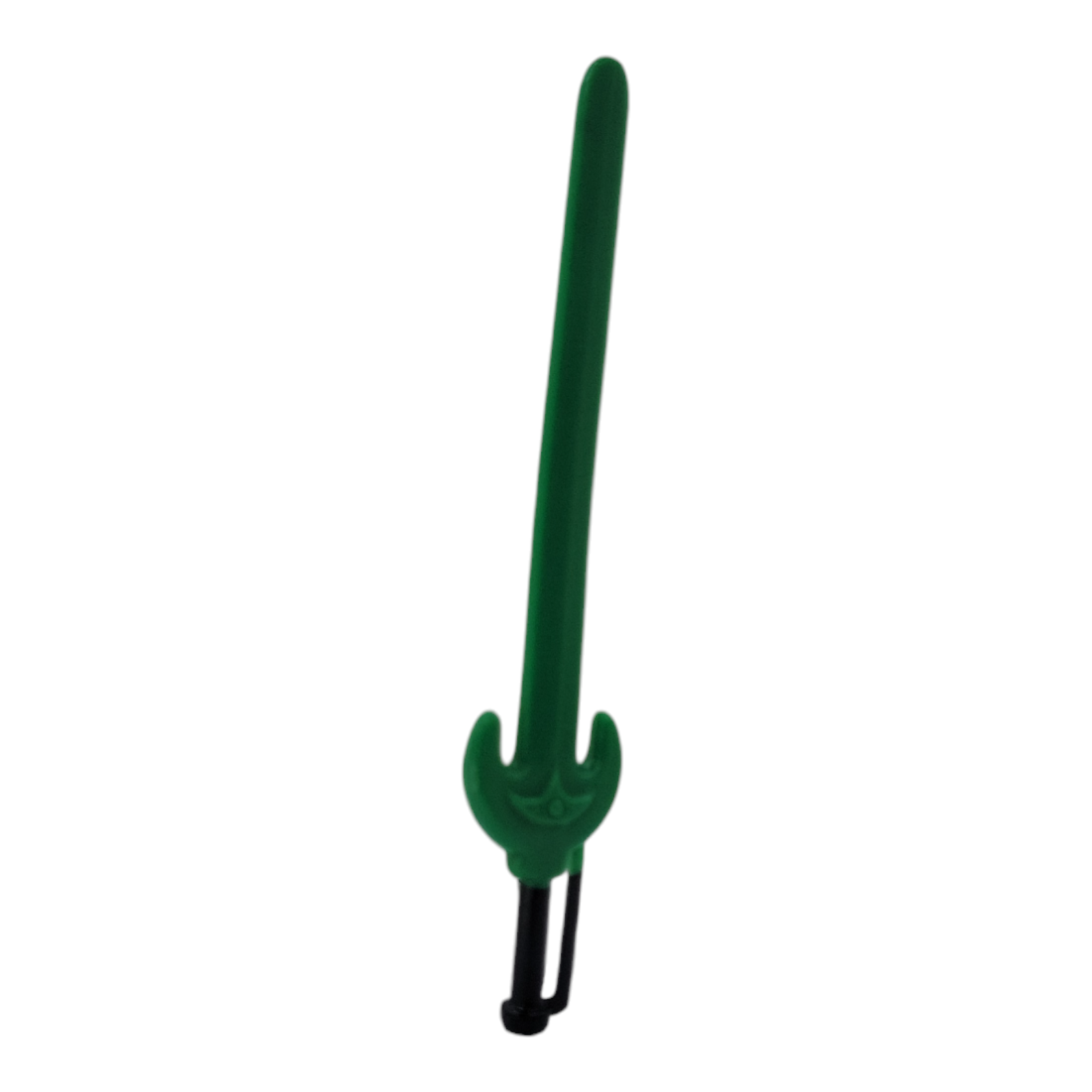 Vtg MOTU Tri Klops Sword Malaysia Triklops Clops Green Weapon Accessory Part