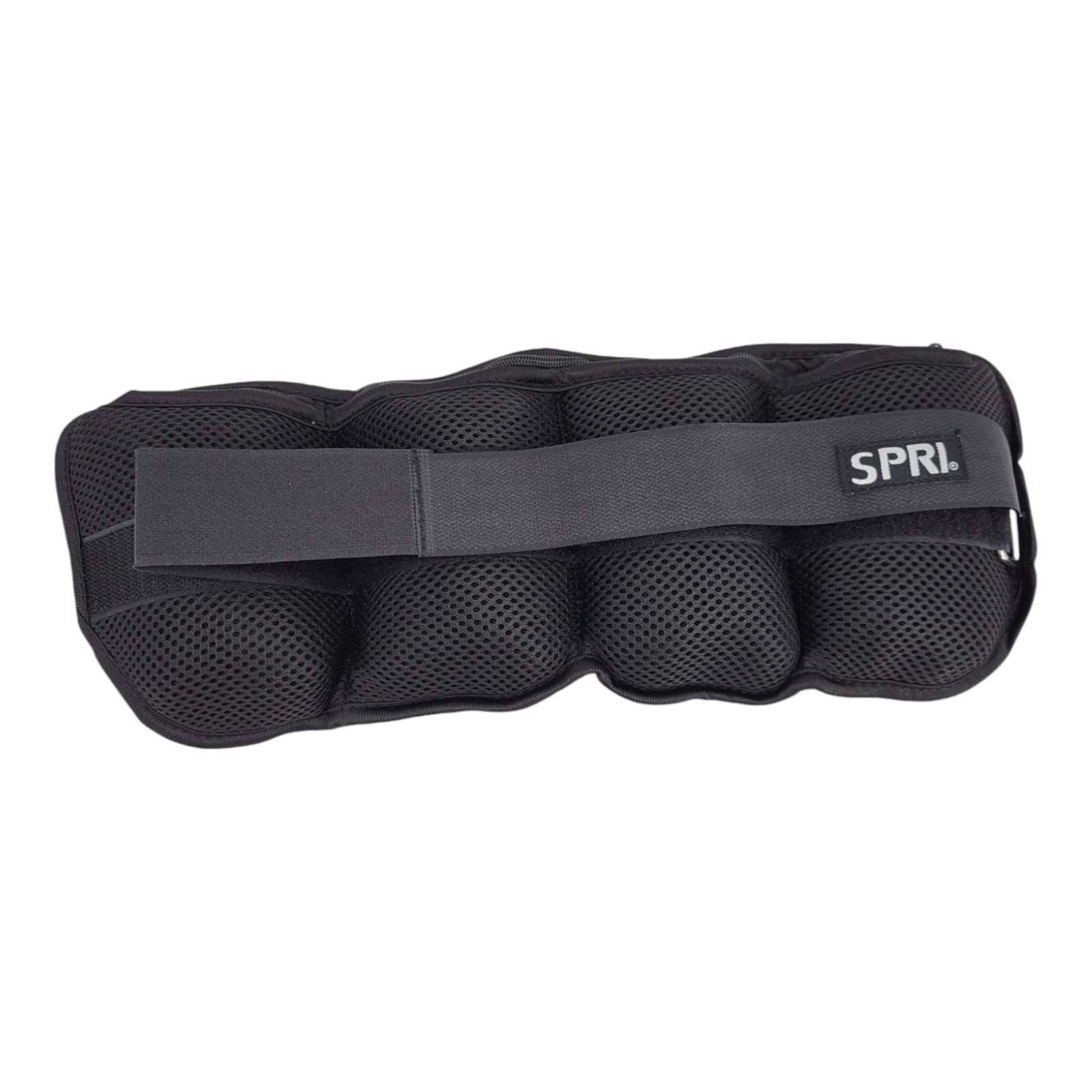 SPRI 5 lb Pair of Ankle Weights Adjustable Neoprene Sand Filled Black