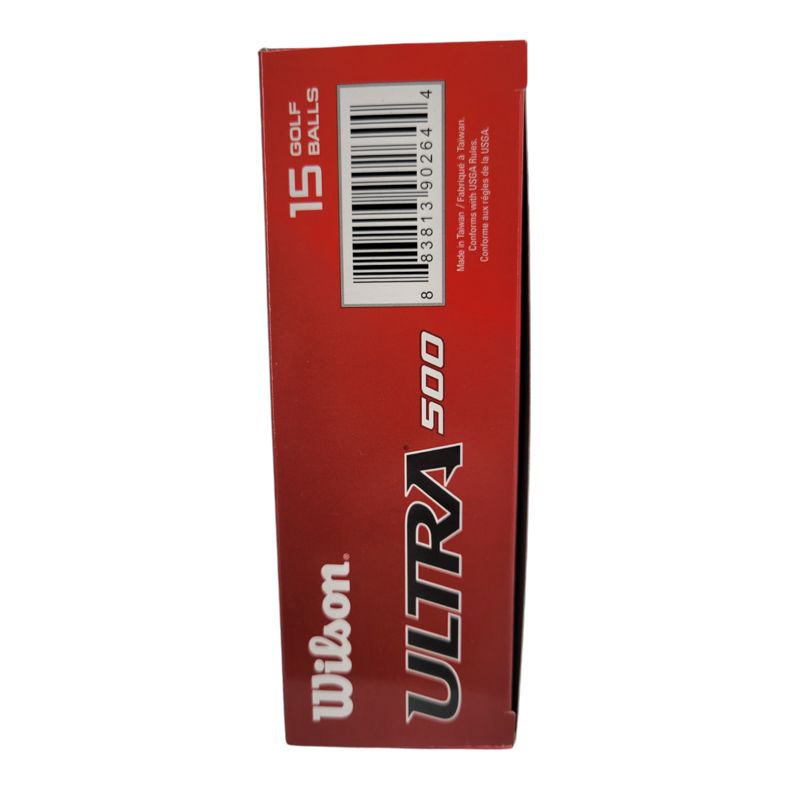 Wilson Ultra 500 Straight Golf Balls 15 Pack High-Energy Core