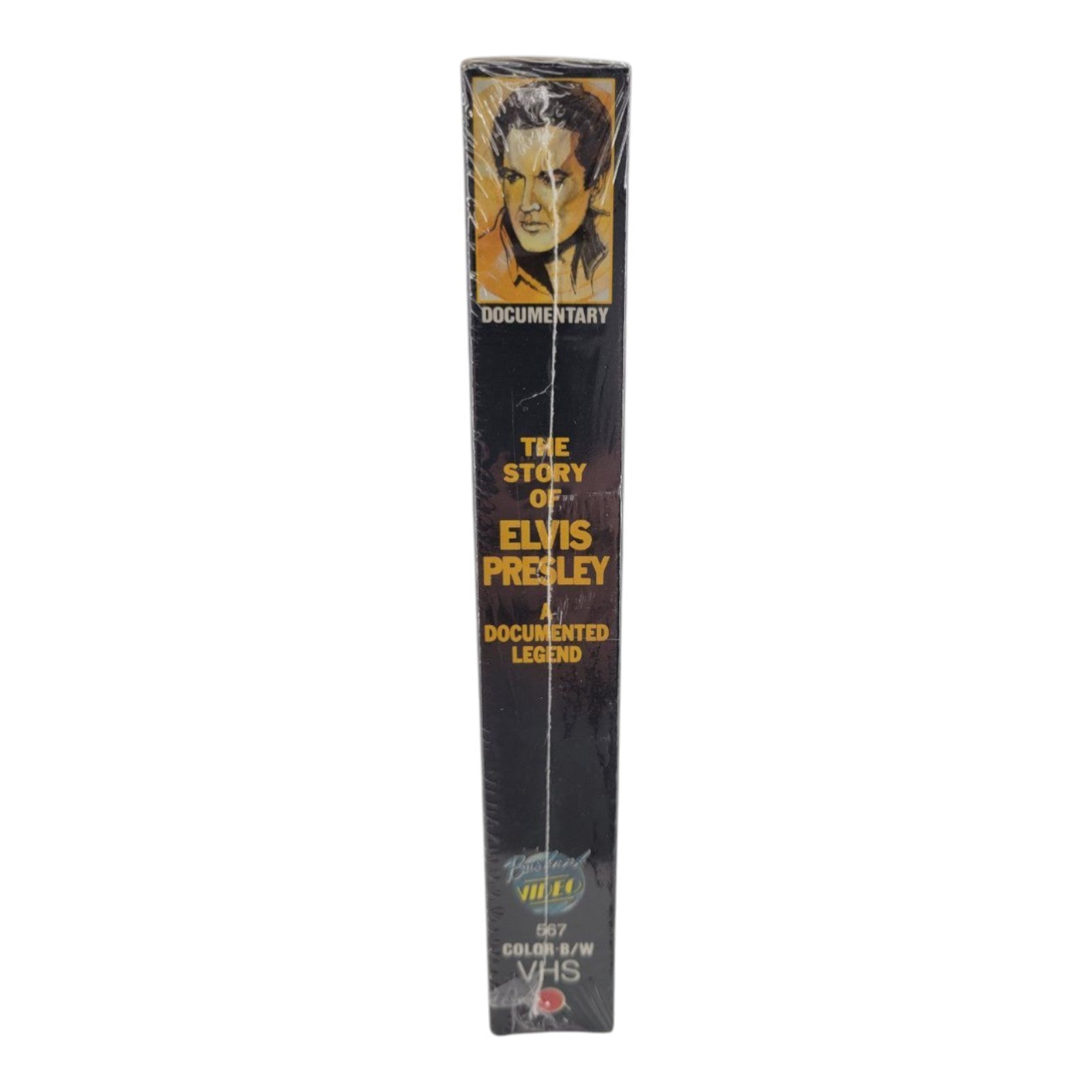 The Story of Elvis Presley VHS 1990 Sealed Documentary A Documented Legend