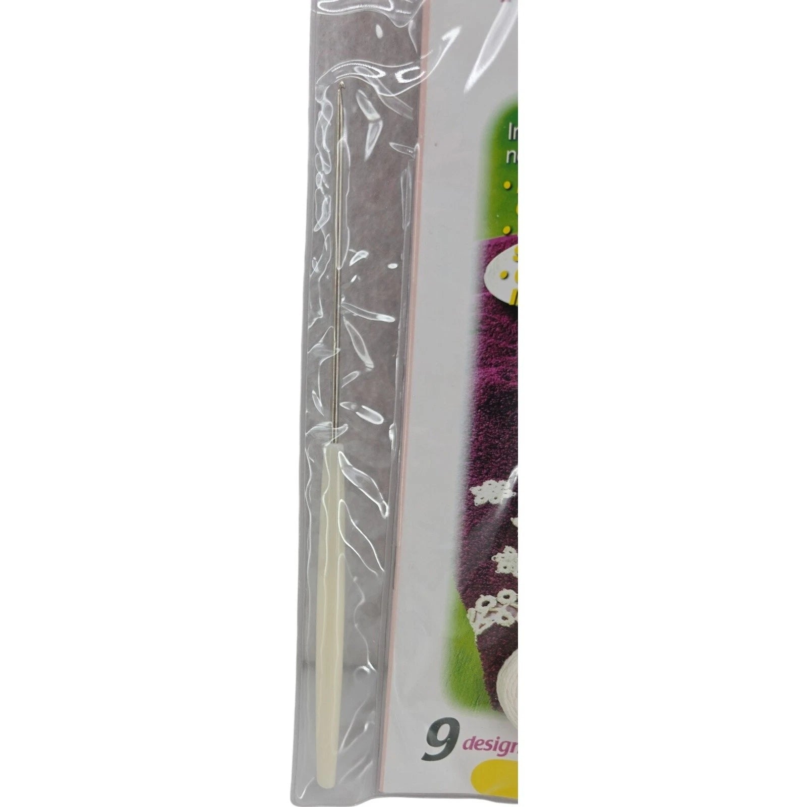 Annie’s Attic Learn How To Cro-Tat the Easy Way Kit w/ Hook Thread Instructions