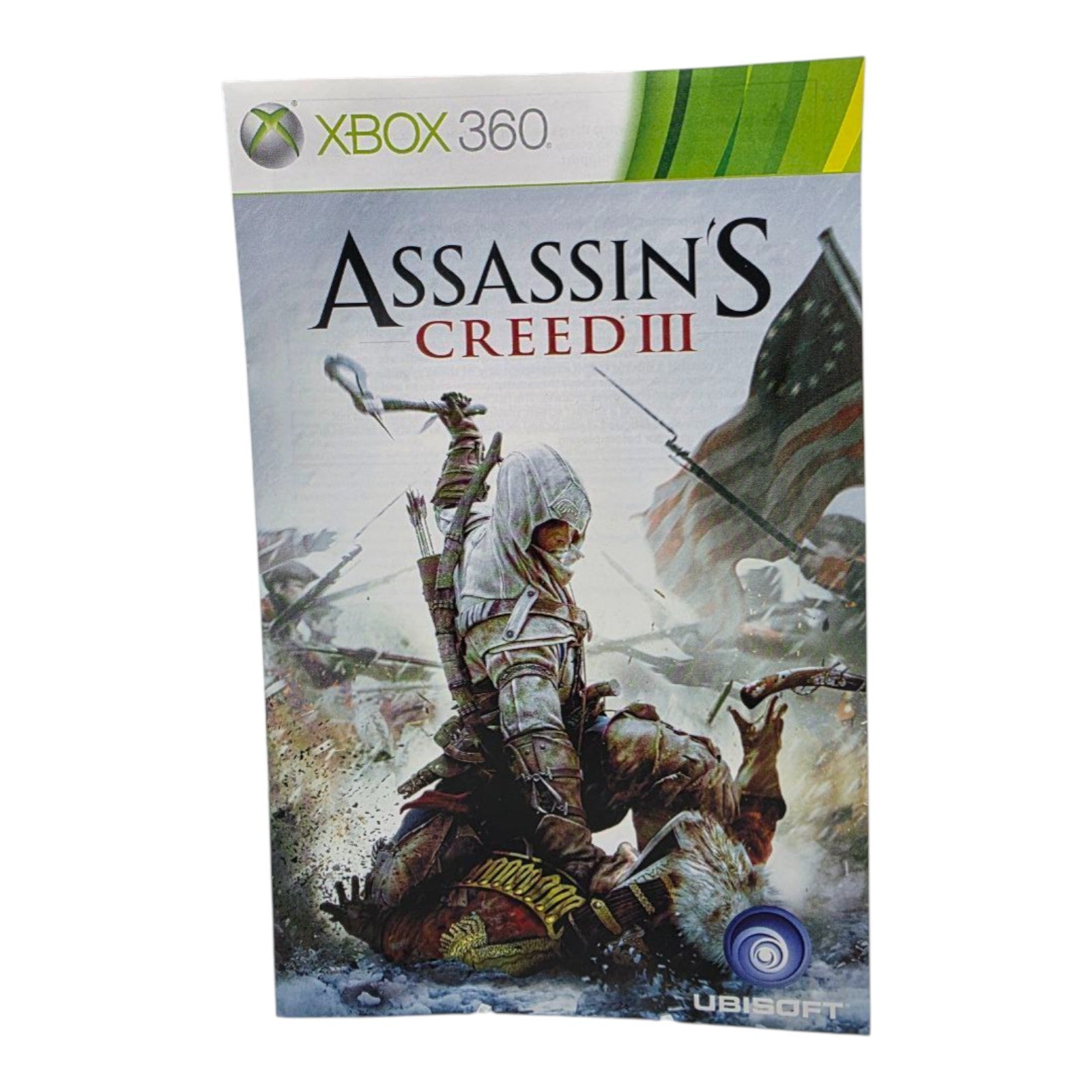 Xbox 360 Assassins Creed III Complete with Manual Tested 2012