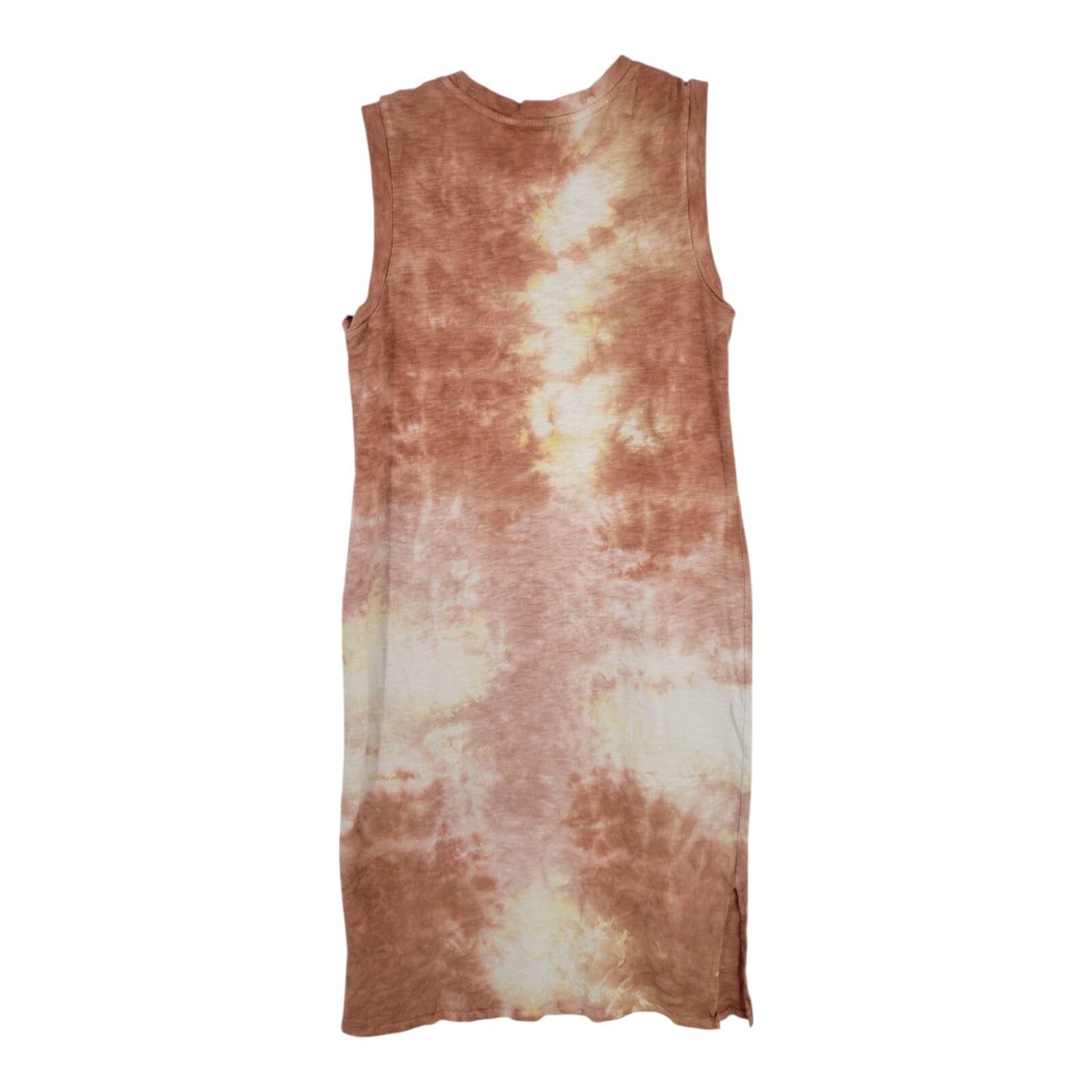 Universal Thread Tie Dye Sleeveless Midi Dress Side Slits Womens Size Small