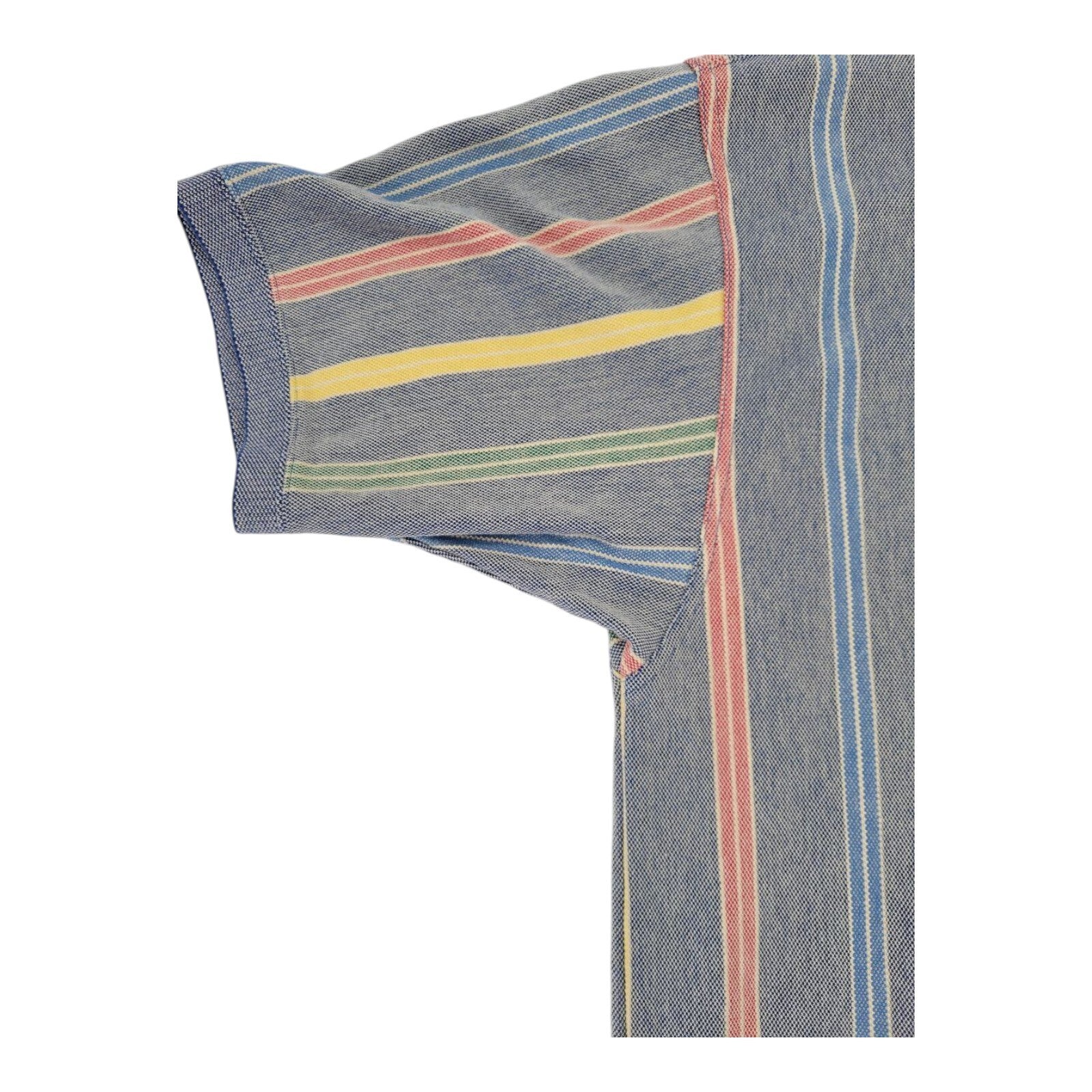 GANT Polo Shirt Mens Multicolor Vertical Stripe 100% Cotton Size XL
