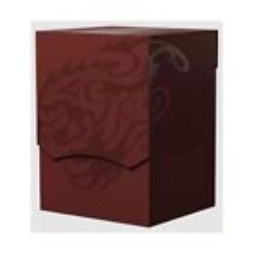 Dragon Shield Card Deck Box Deck Shell Blood Red with Black Interior