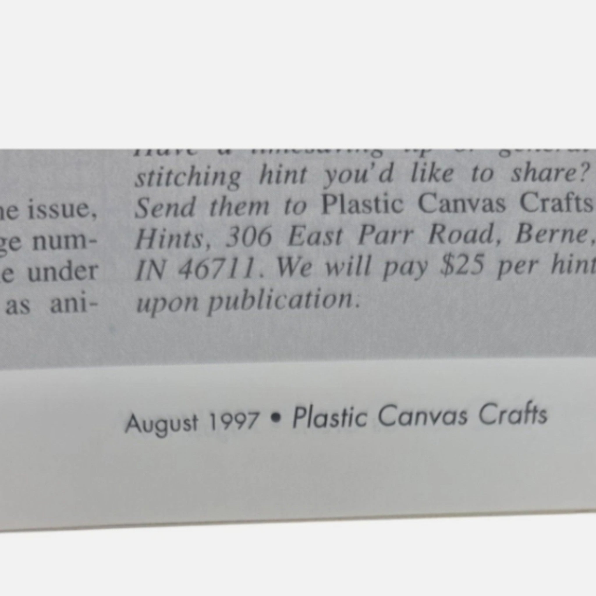 Lot 4 Plastic Canvas Craft Magazine Halloween Christmas patterns and instruction