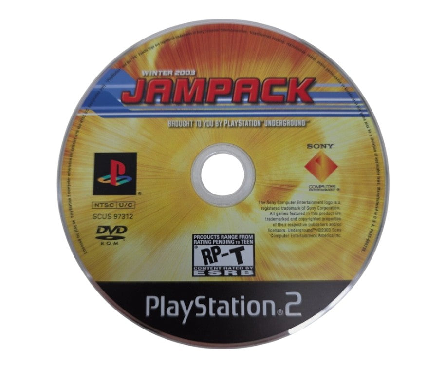 PlayStation 2 Jampack Winter 2003 Demo Disc Complete with Case and Manual
