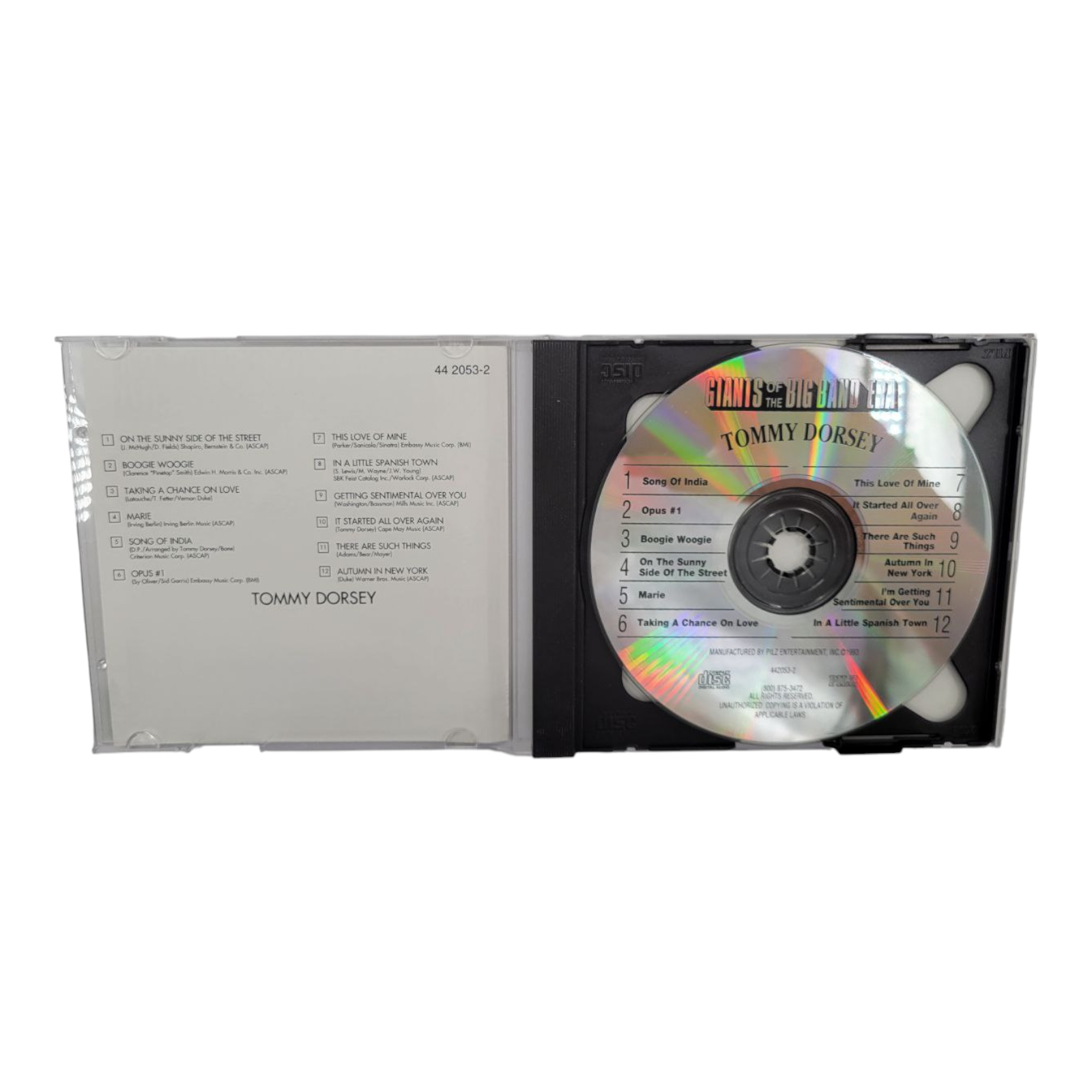 Glen Miller Tommy Dorsey George Winston World War II Summer Songs 4 CD Bundle