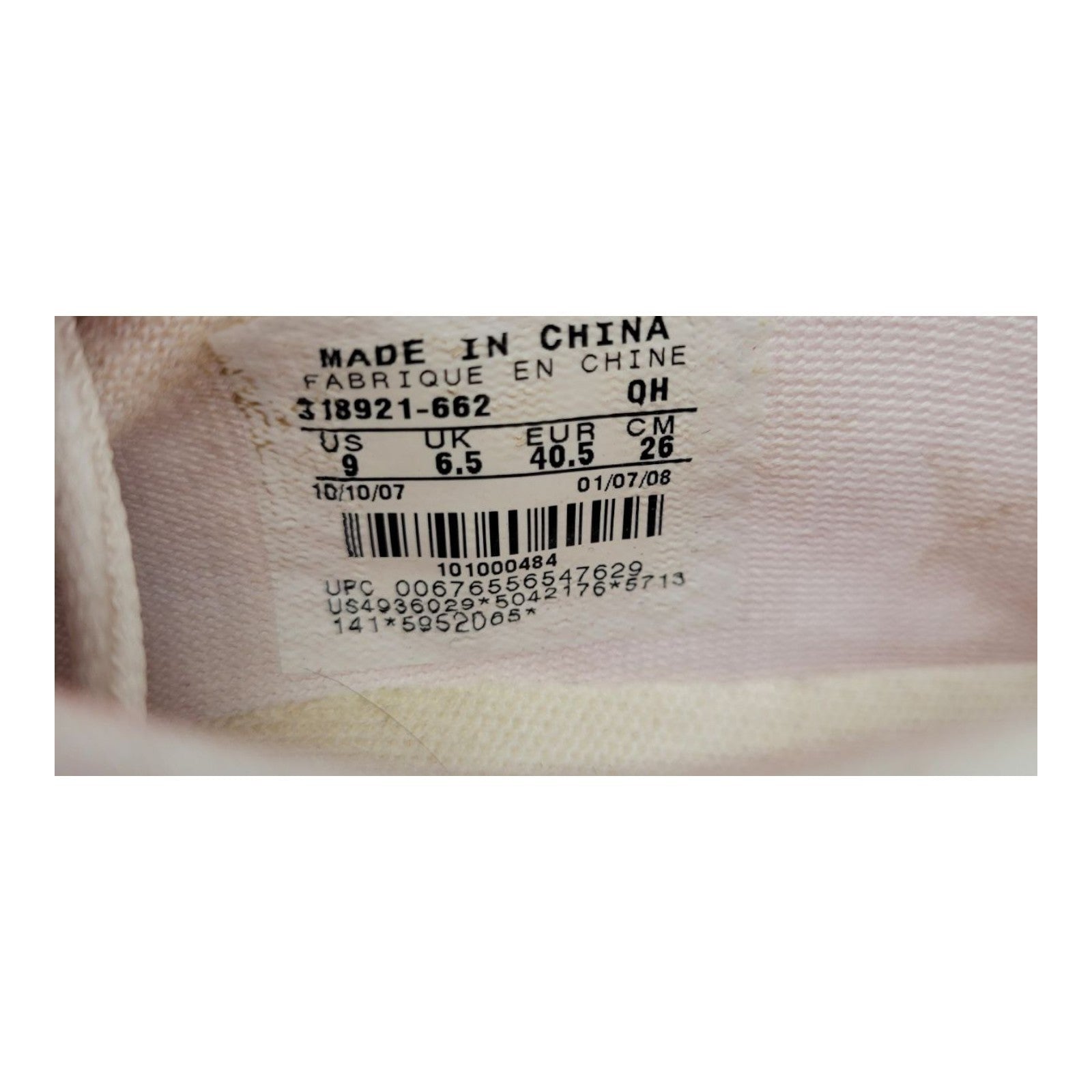 Nike Air Rejuven8 Pink Running Shoes 318921-662 Womens US 9