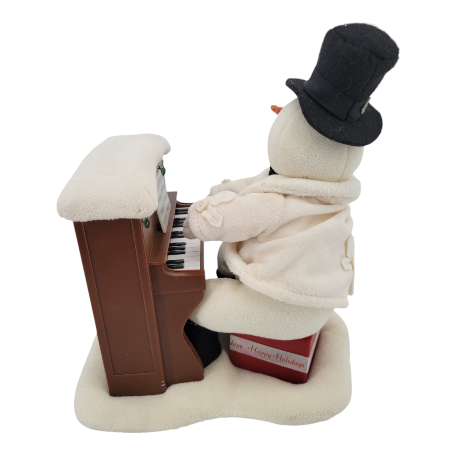 Hallmark 2005 Jingle Pals Plush Piano Playing Snowman Christmas Decor For Parts