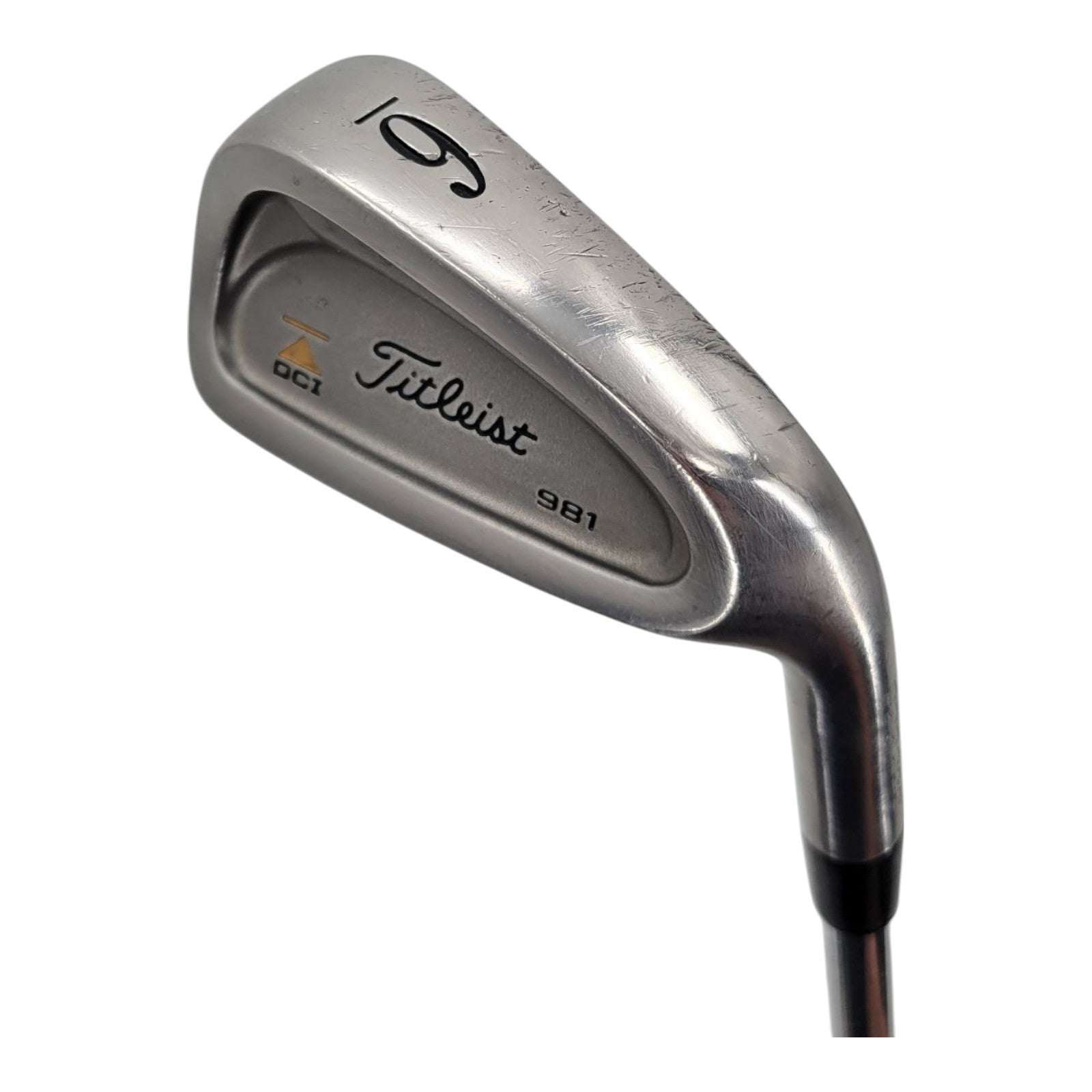 Titleist DCI 981 Mens RH 6 Iron Golf Club Steel Shaft Original Grip 38"