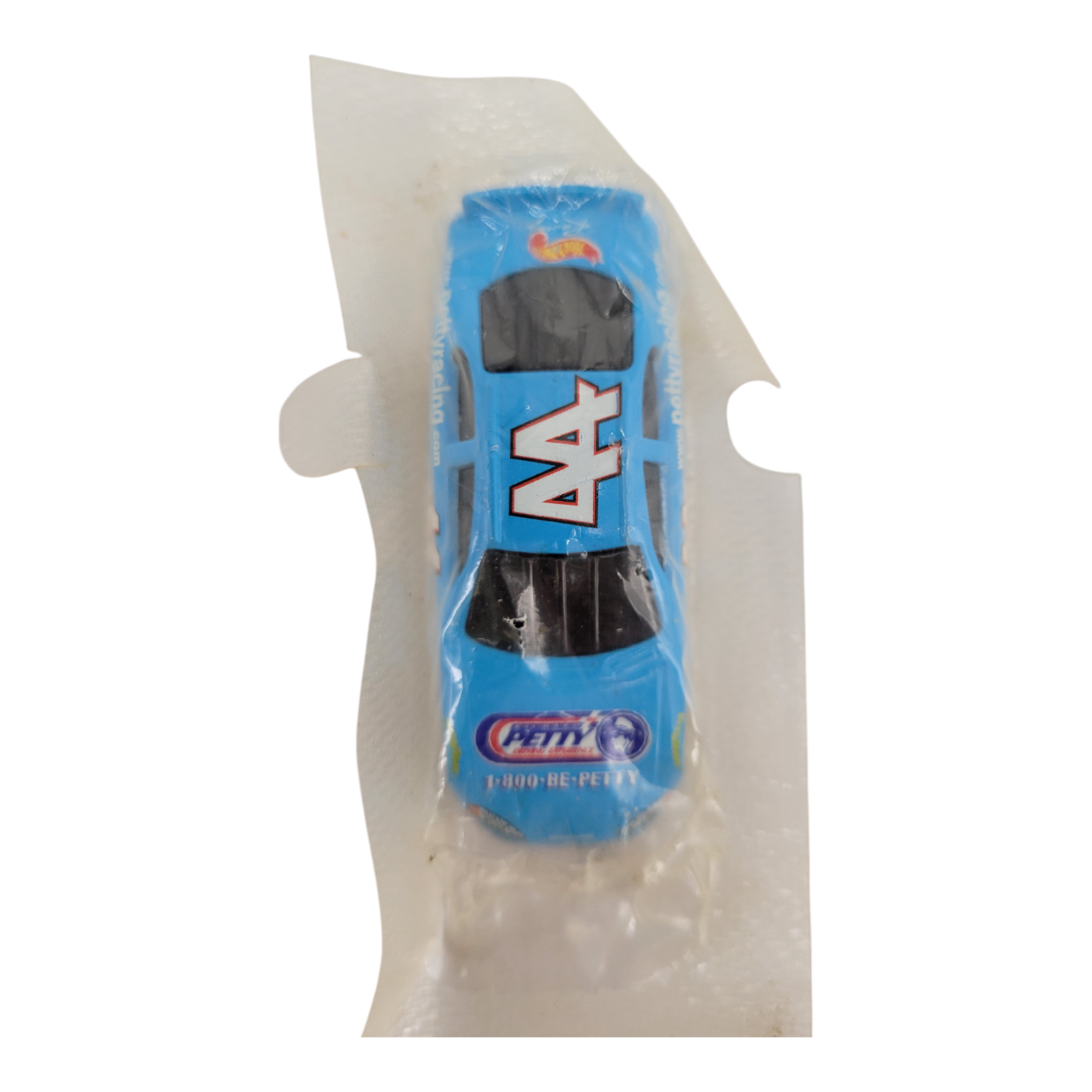 Hot Wheels Richard Petty Racing #44 Blue Diecast Car Sealed Vintage NASCAR