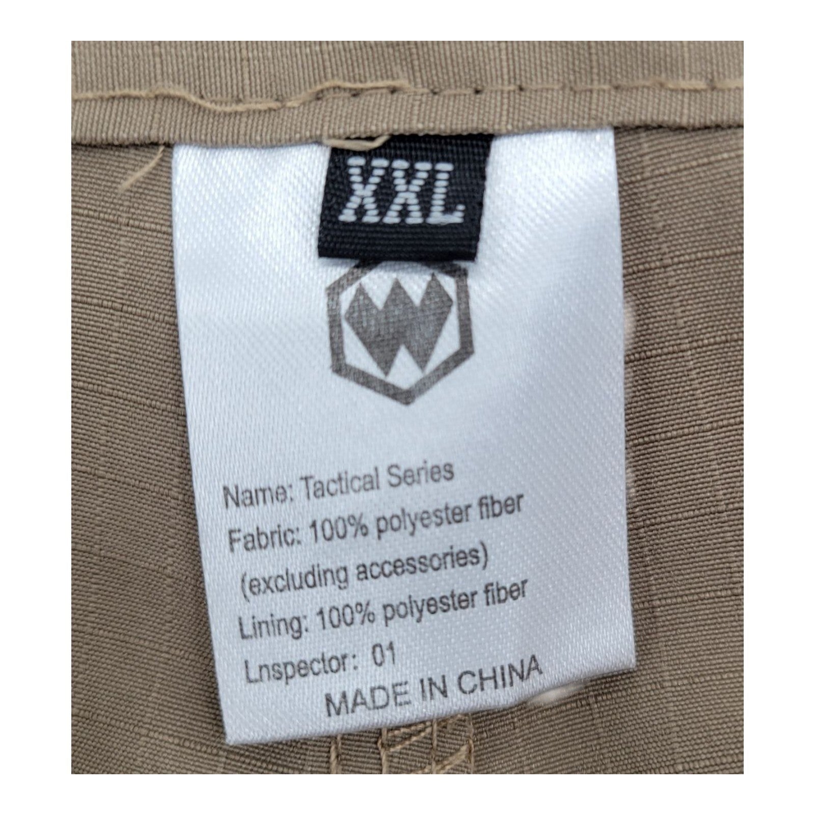 W Brand Tactical Series Outdoor Utility Pockets Tan Cargo Shorts Mens XXL
