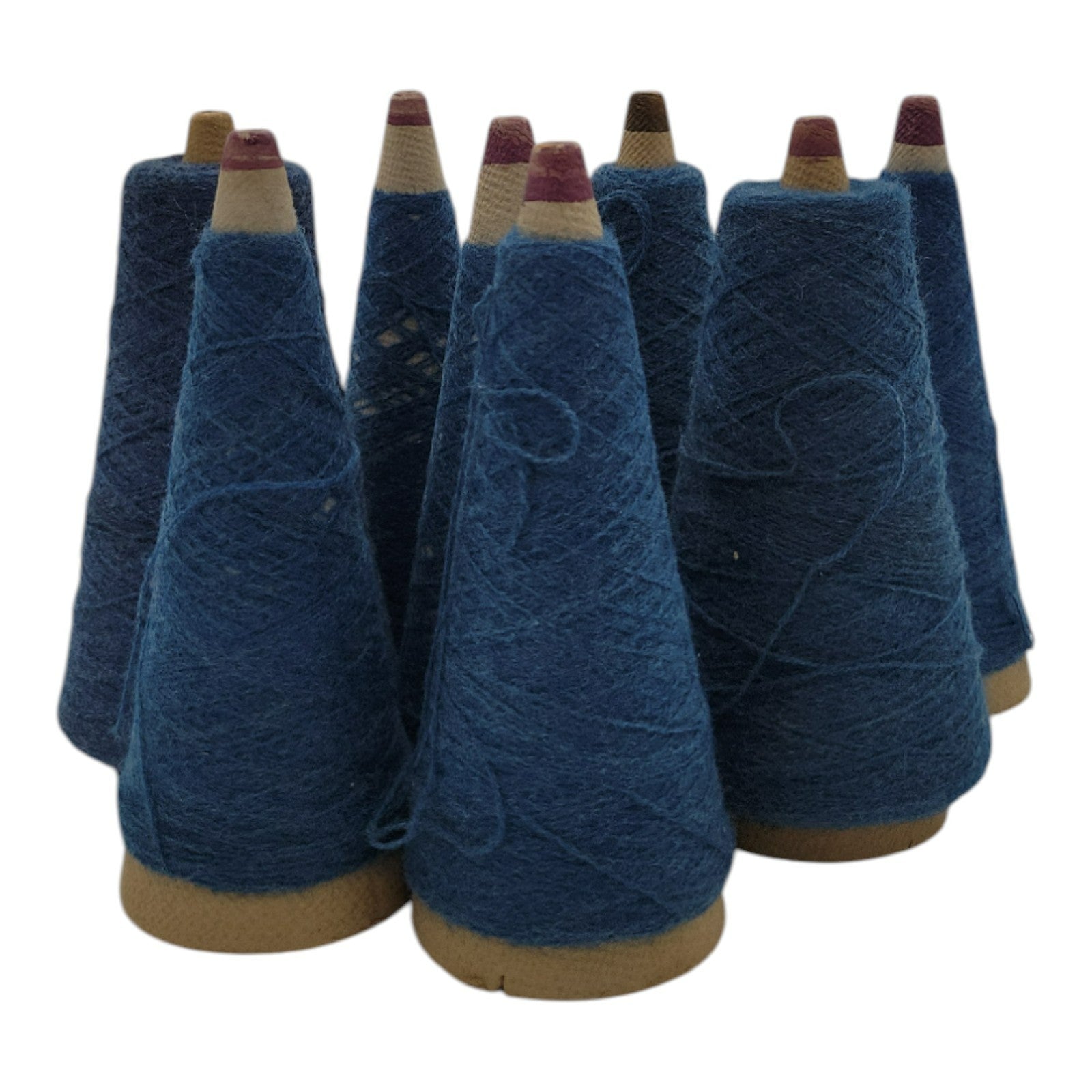 Vintage Templon 2/24 Betony Heather Yarn Cone Lot of 8