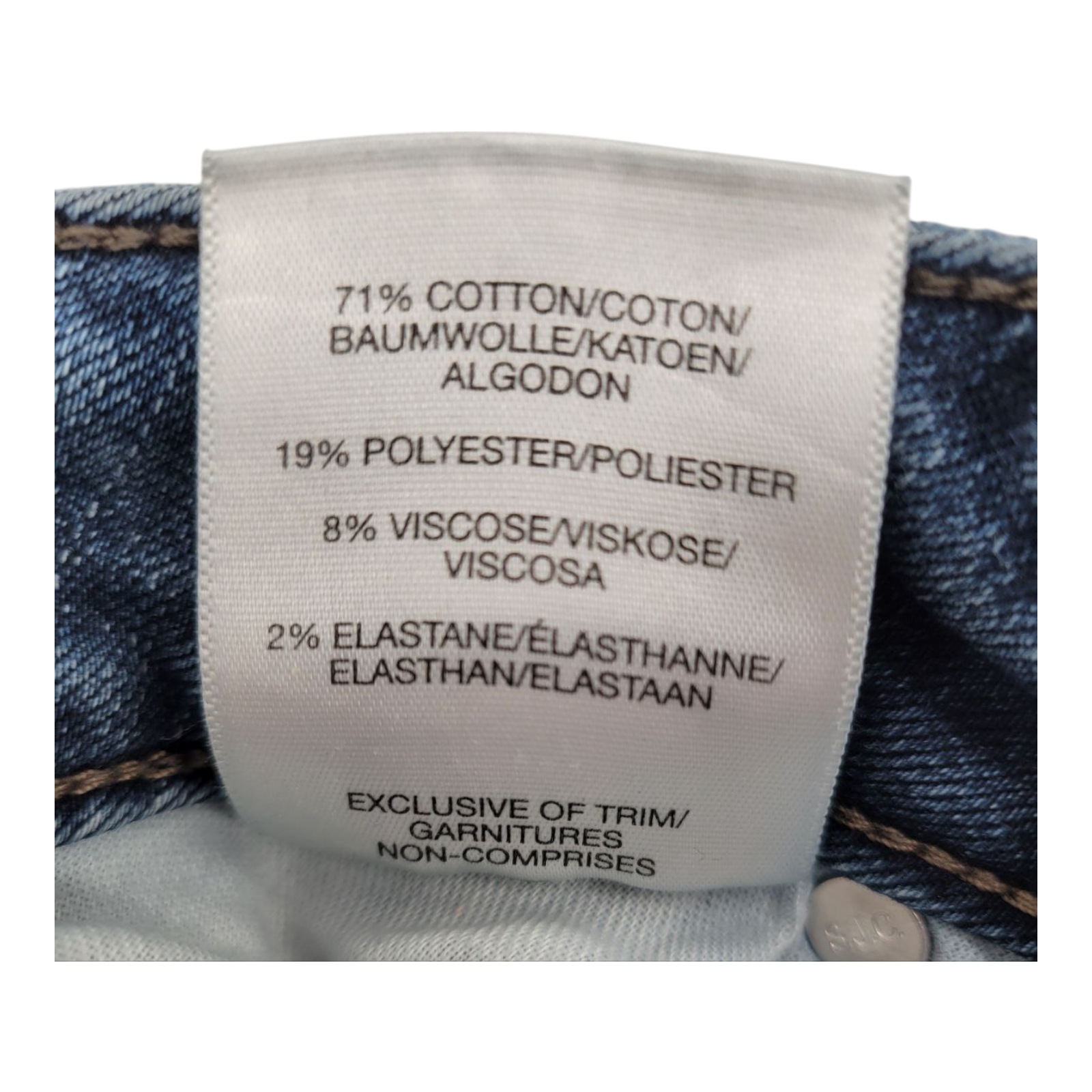 Silver Jeans Co Mens 31/31 Suki Skinny Blue Jeans Medium Wash Stretch Denim