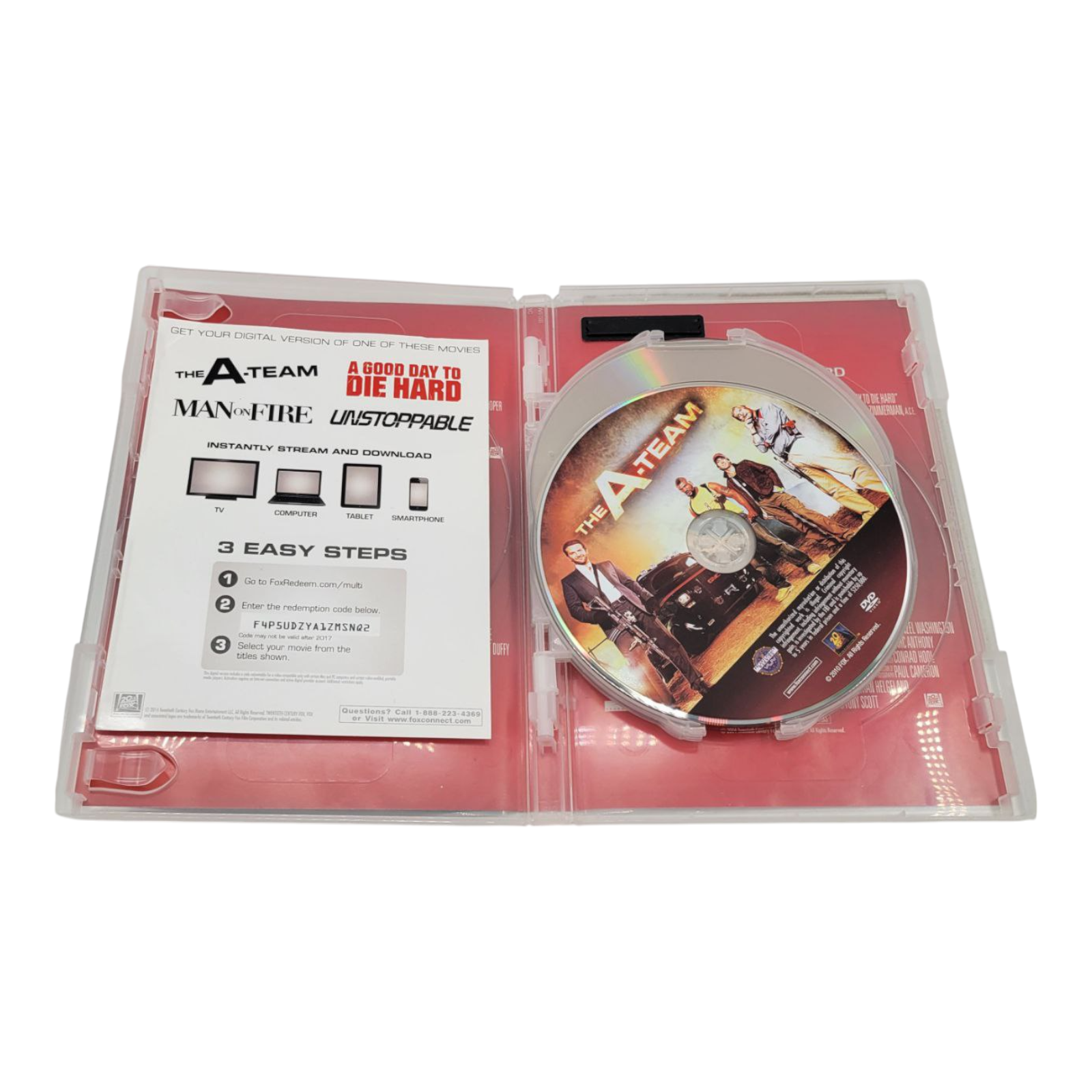6 DVD and Blu Ray Action Movie Bundle
