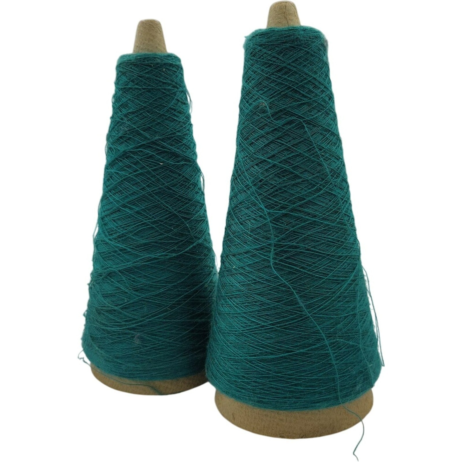 Vintage 1980s Phoenix Dye Works 1/28 Avondale 37973 Cone Yarn Lot of 2