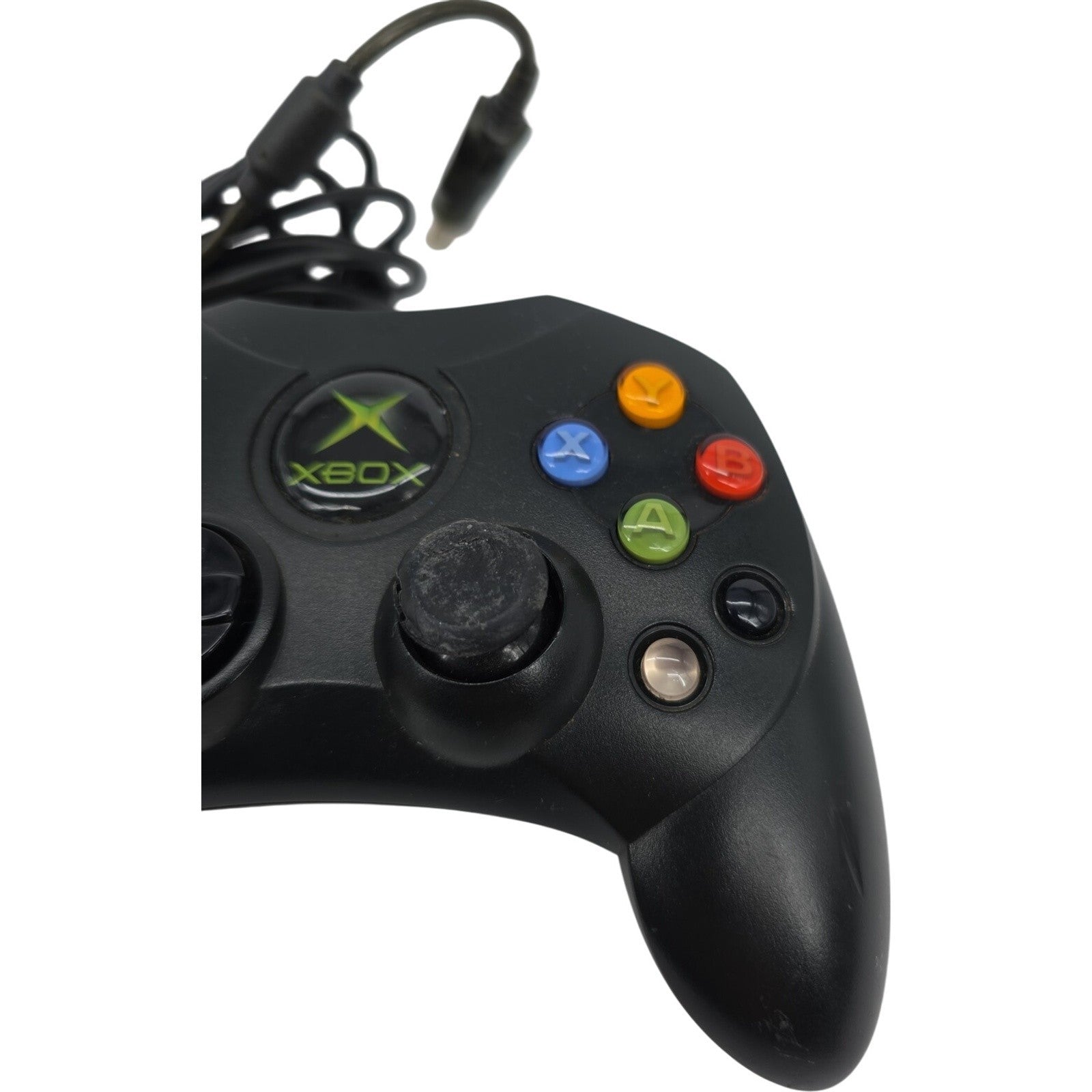 Microsoft Xbox Controller S Wired Black Model X08-69873 Original Tested Working