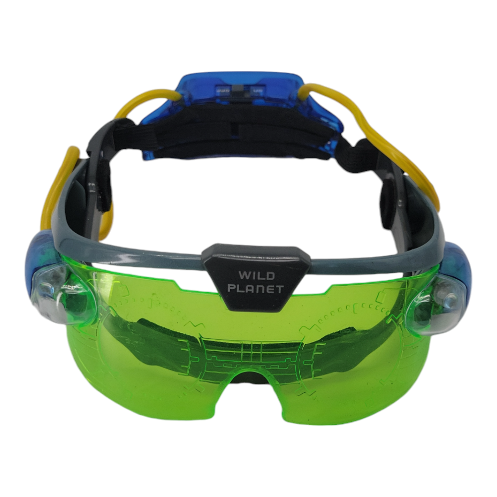 Wild Planet Spy Night Vision Goggles with LED Lights Green Lens Adjustable Strap