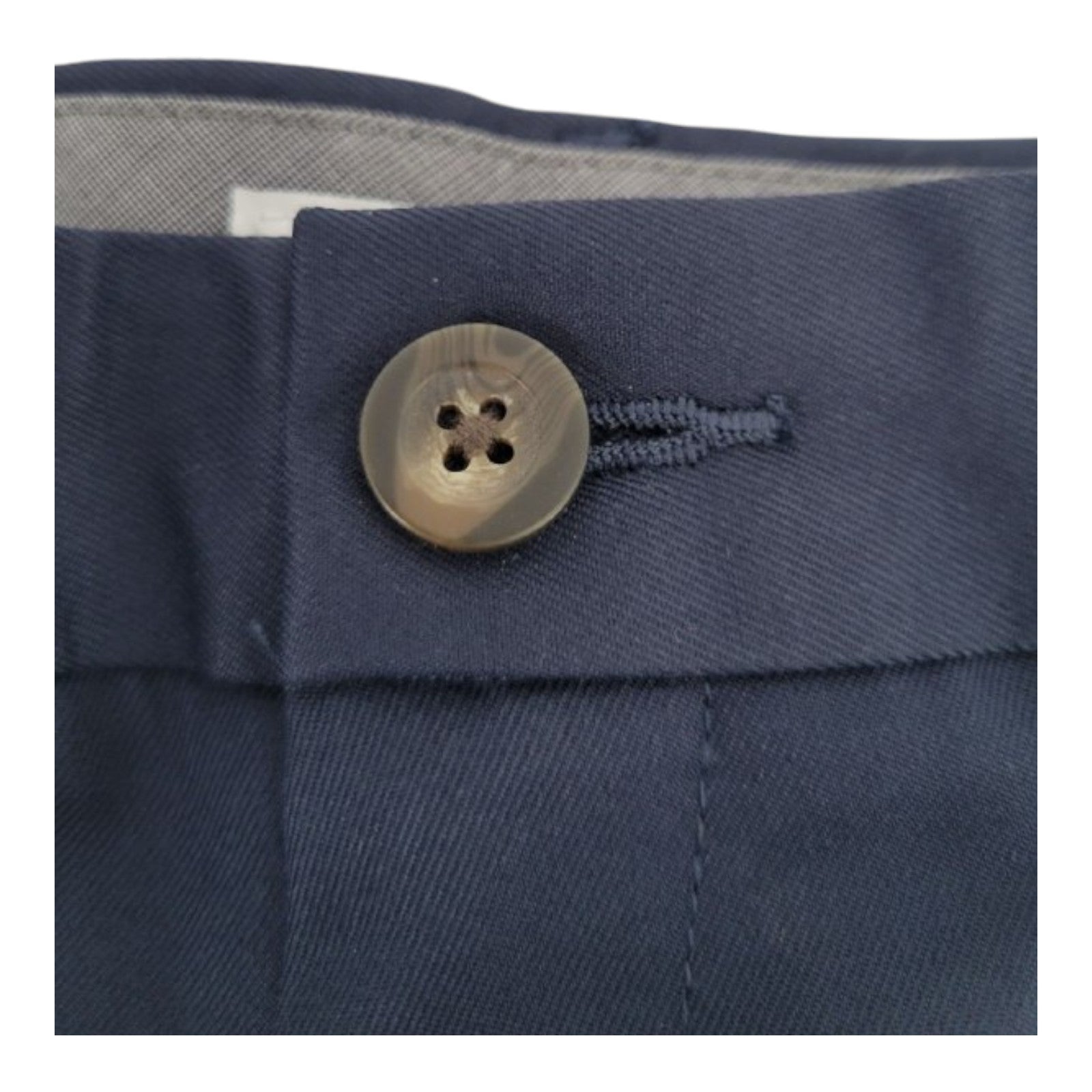 Amazon Essentials Men's Slim Fit Dress Pants 32x31 Navy Flat Front