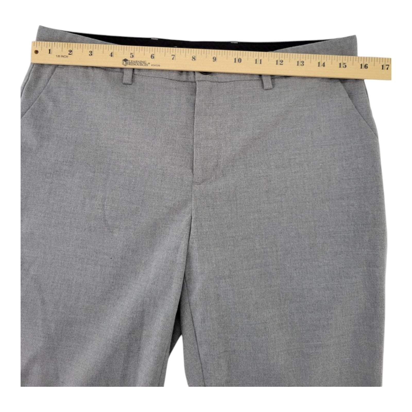 Banana Republic Gray Dress Pants Flat Front Trousers Womens Size 4
