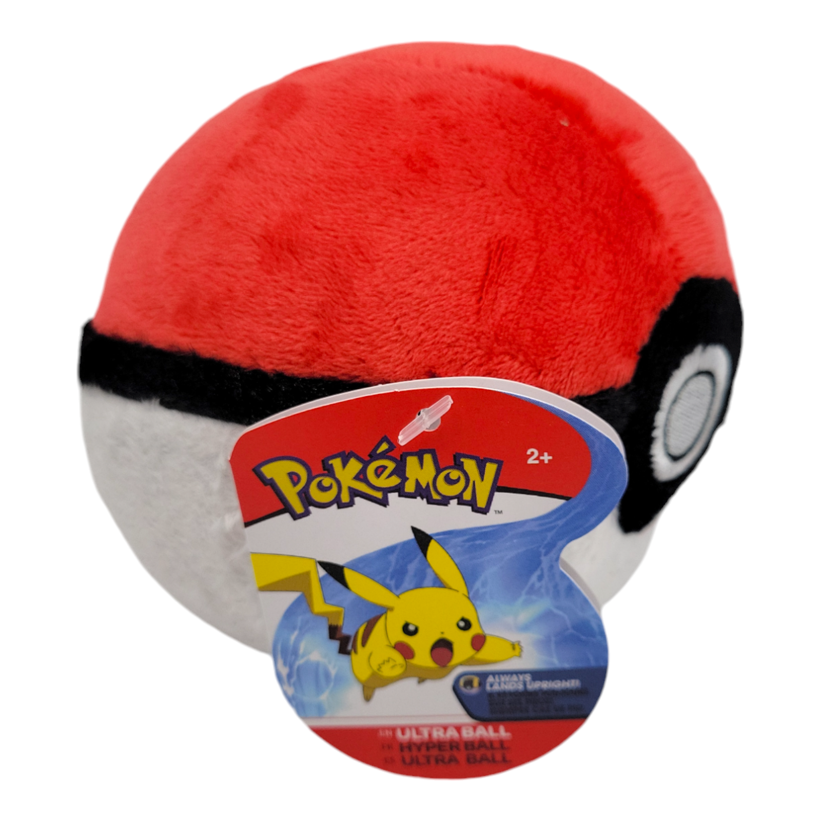 Pokemon Plush Poke Ball by Wicked Cool Toys Soft Collectible Plush Toy Item