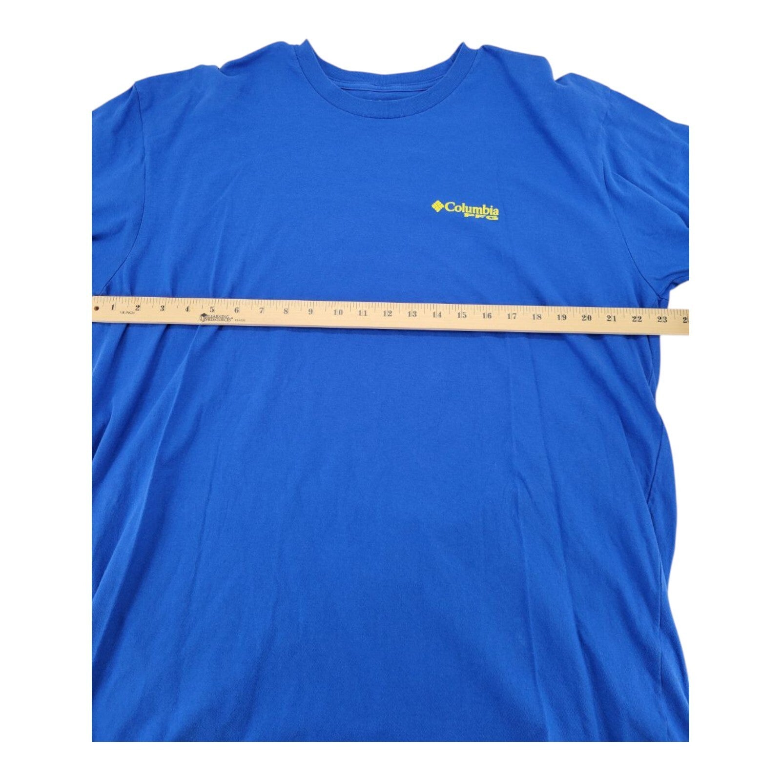 Columbia PFG Dog Performance Fishing Gear Mens Blue Graphic T-Shirt XXL