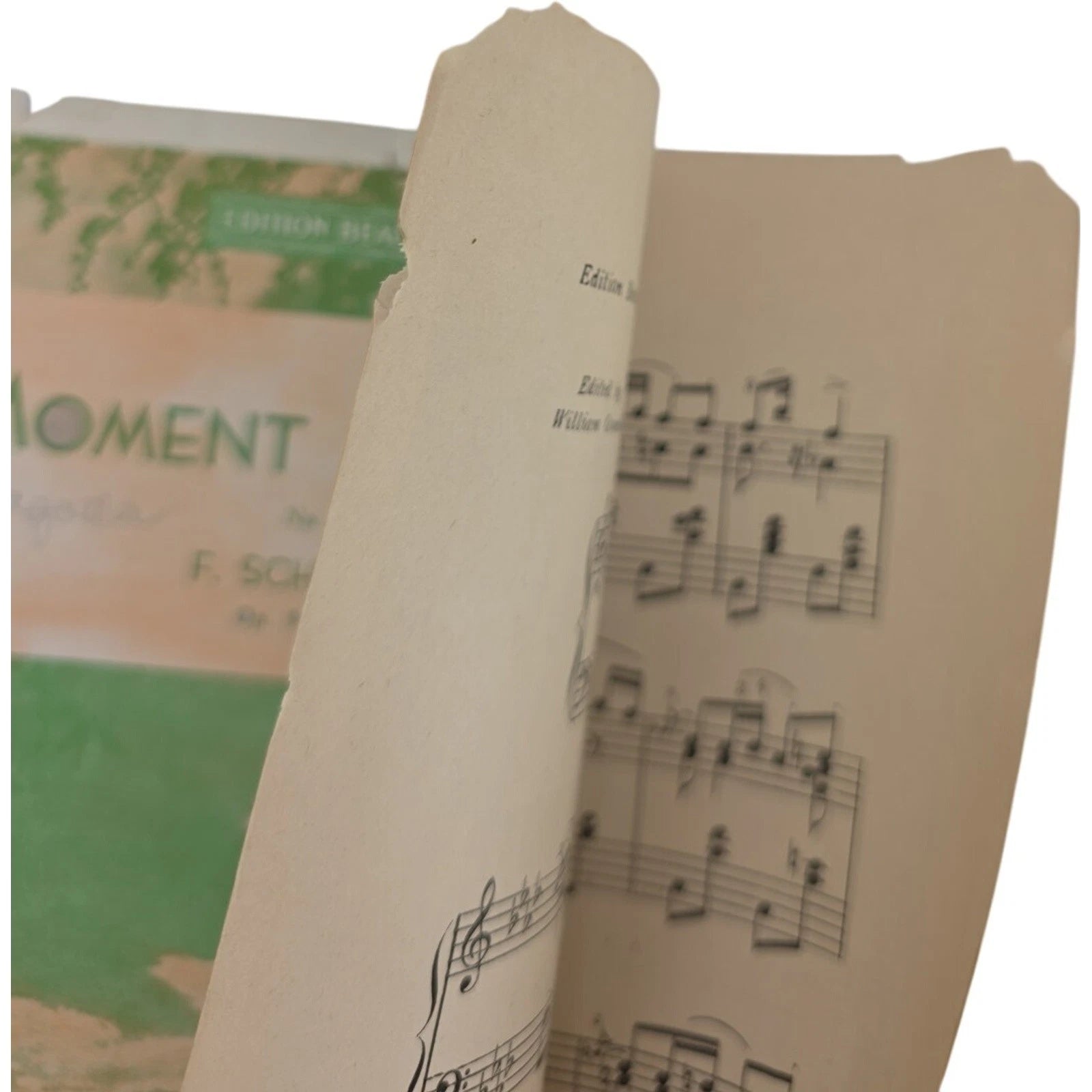Vintage Sheet Music Moment Musical No 3 Op 94 Edition Beautiful Belwin Inc