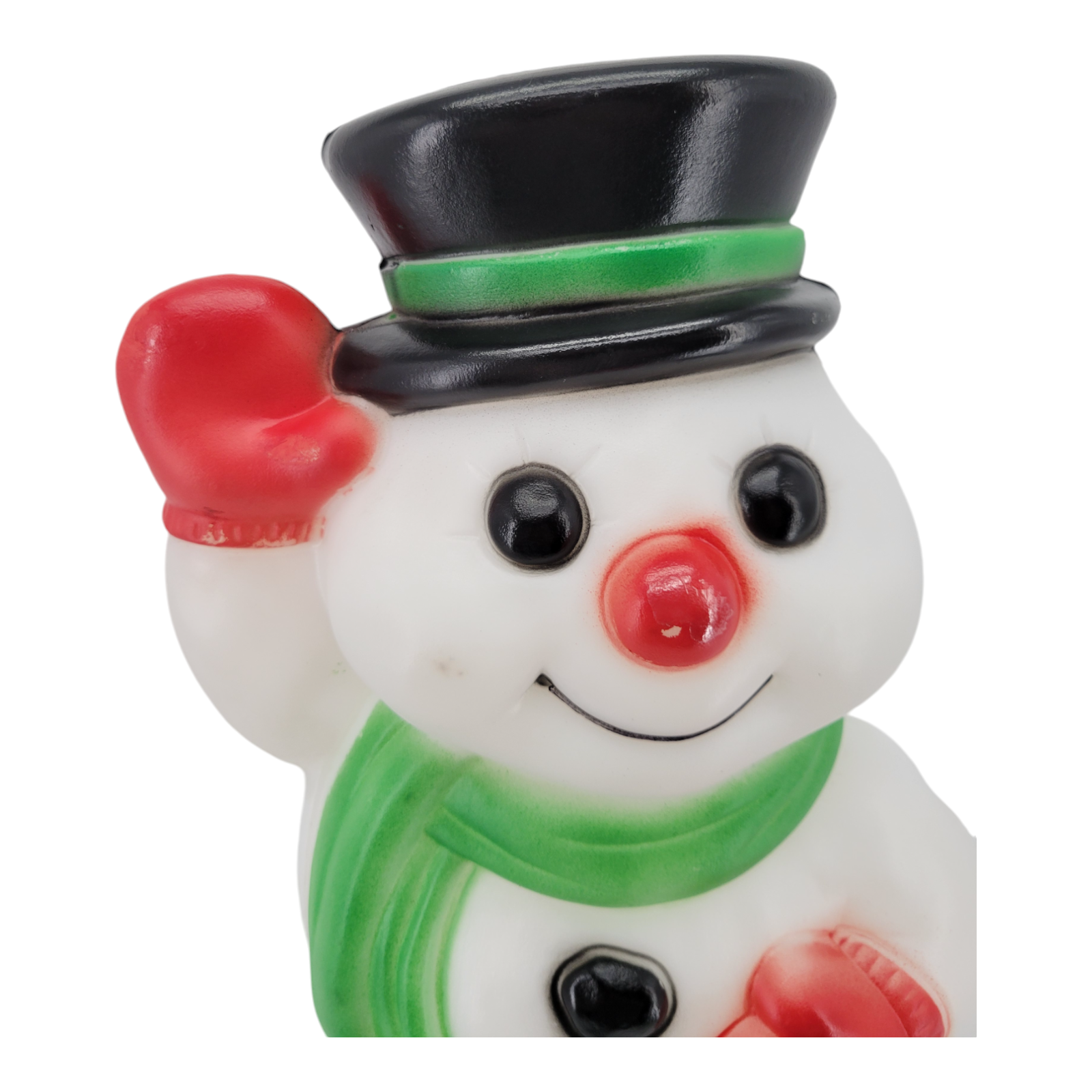 Empire Vintage 18 Inch Snowman Baby Waving Lighted Christmas Blow Mold