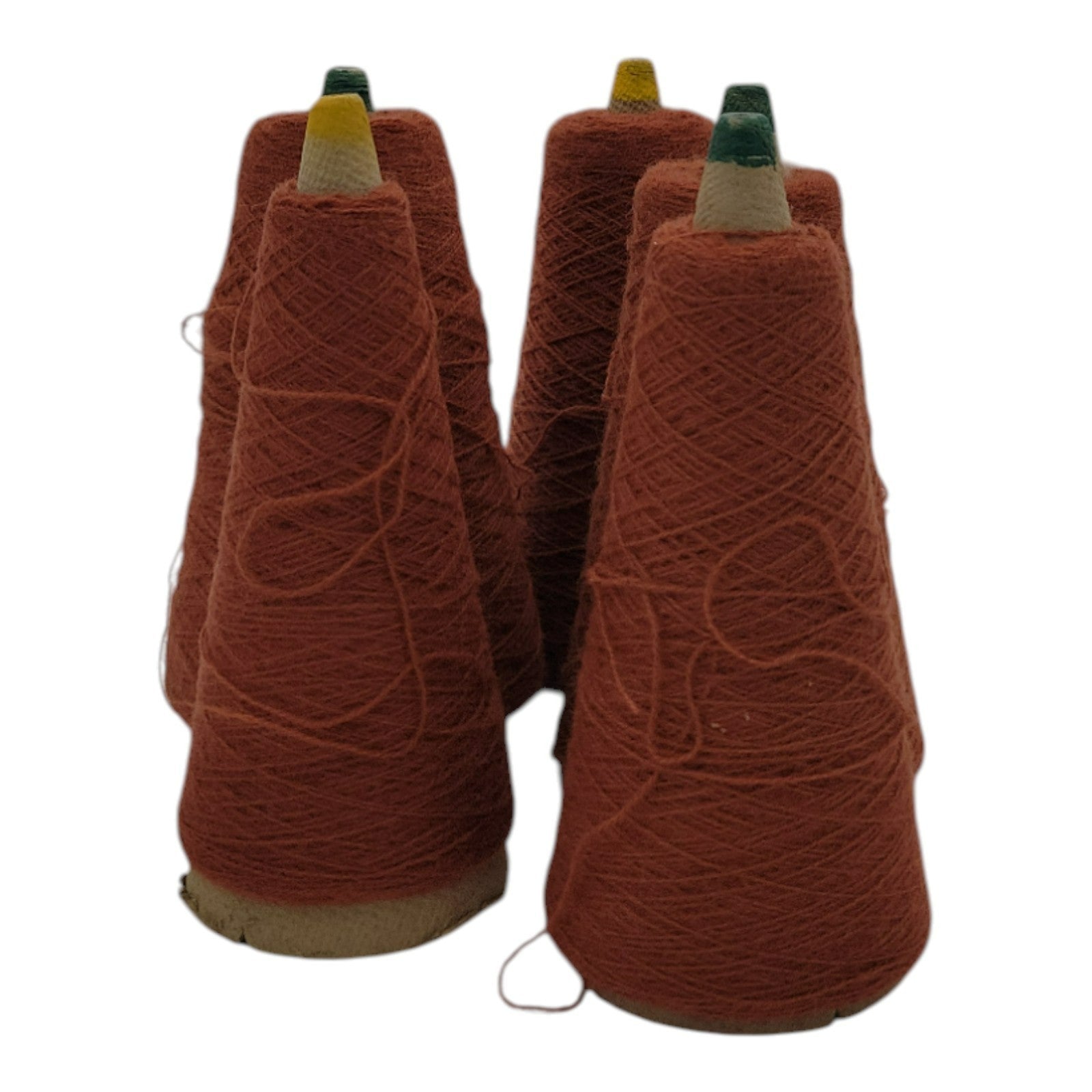 Vintage Templon 2/24 UN Tundra Yarn Cone Lot of 5