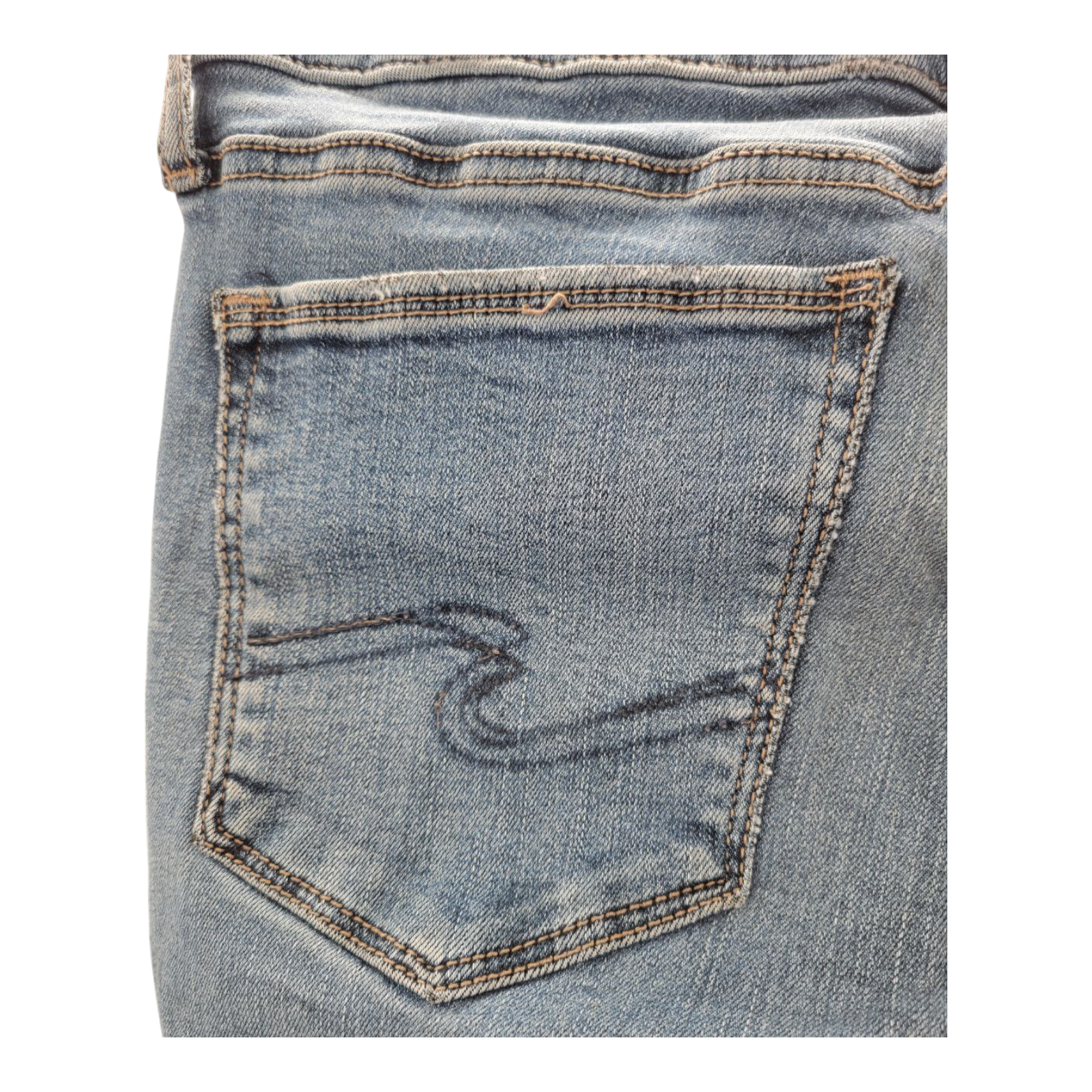 Silver Jeans Co Mens 31/31 Suki Skinny Blue Jeans Medium Wash Stretch Denim