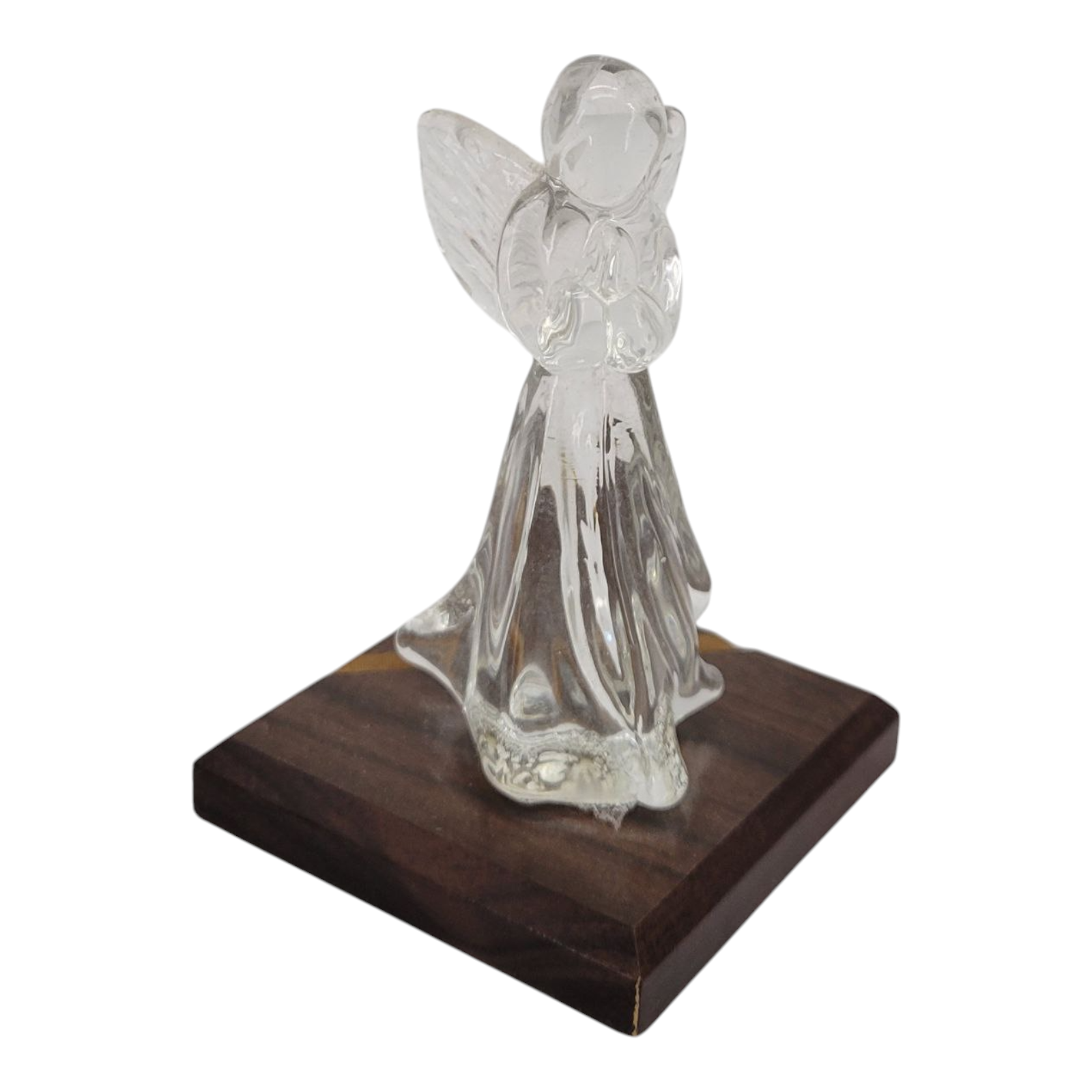 Dacra Glass Angel To My Wife Plaque Figurine Decor