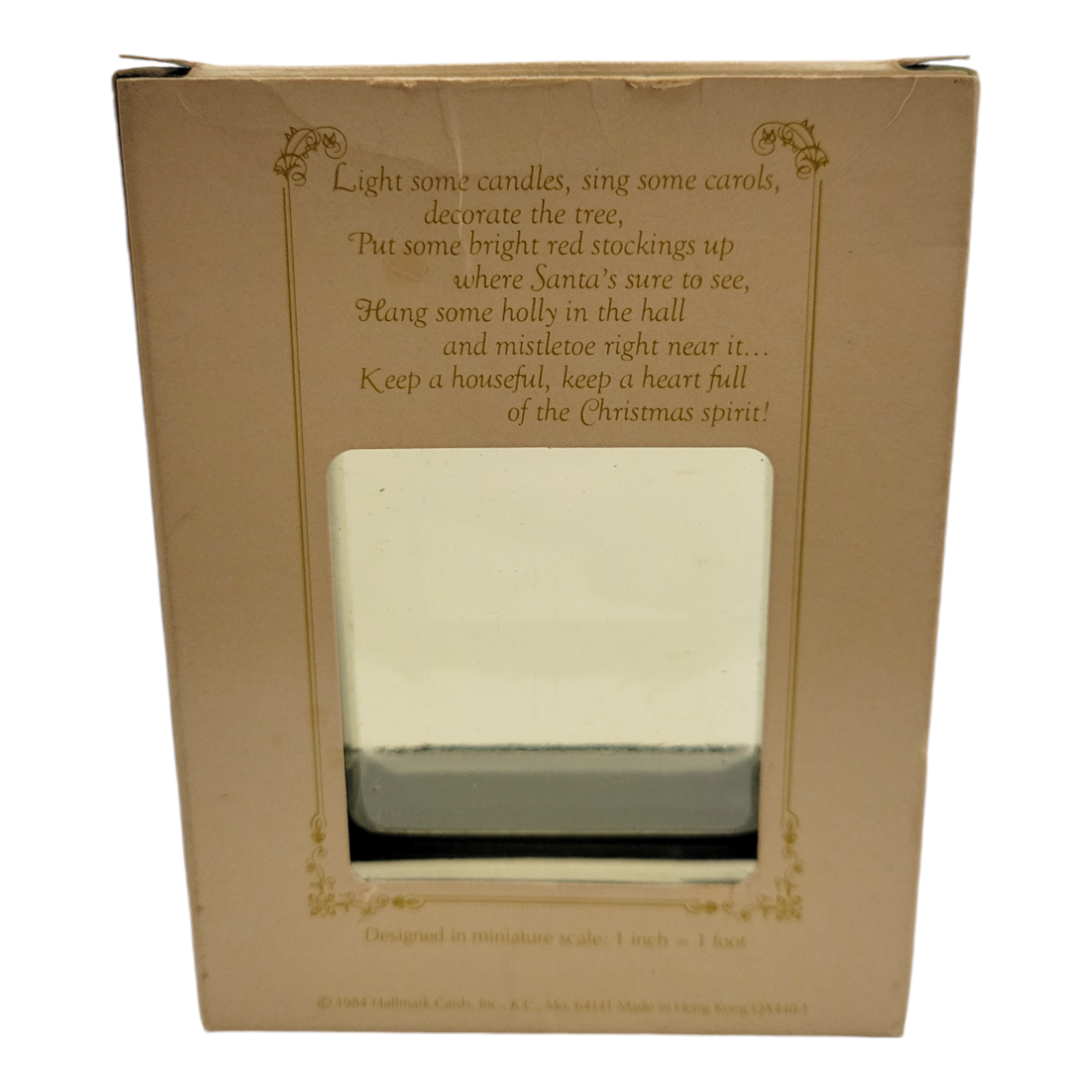 1984 Hallmark Keepsake Victorian Dollhouse Ornament First in Series Collectible