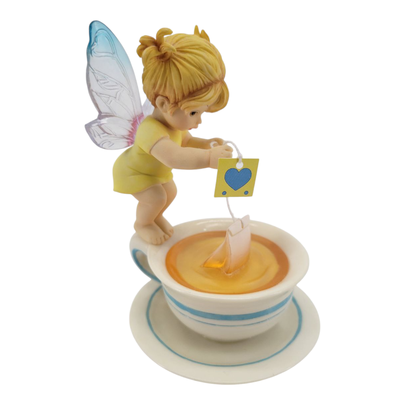 Enesco My Little Kitchen Fairies Tea Bag Fairie Figurine 2003 115655