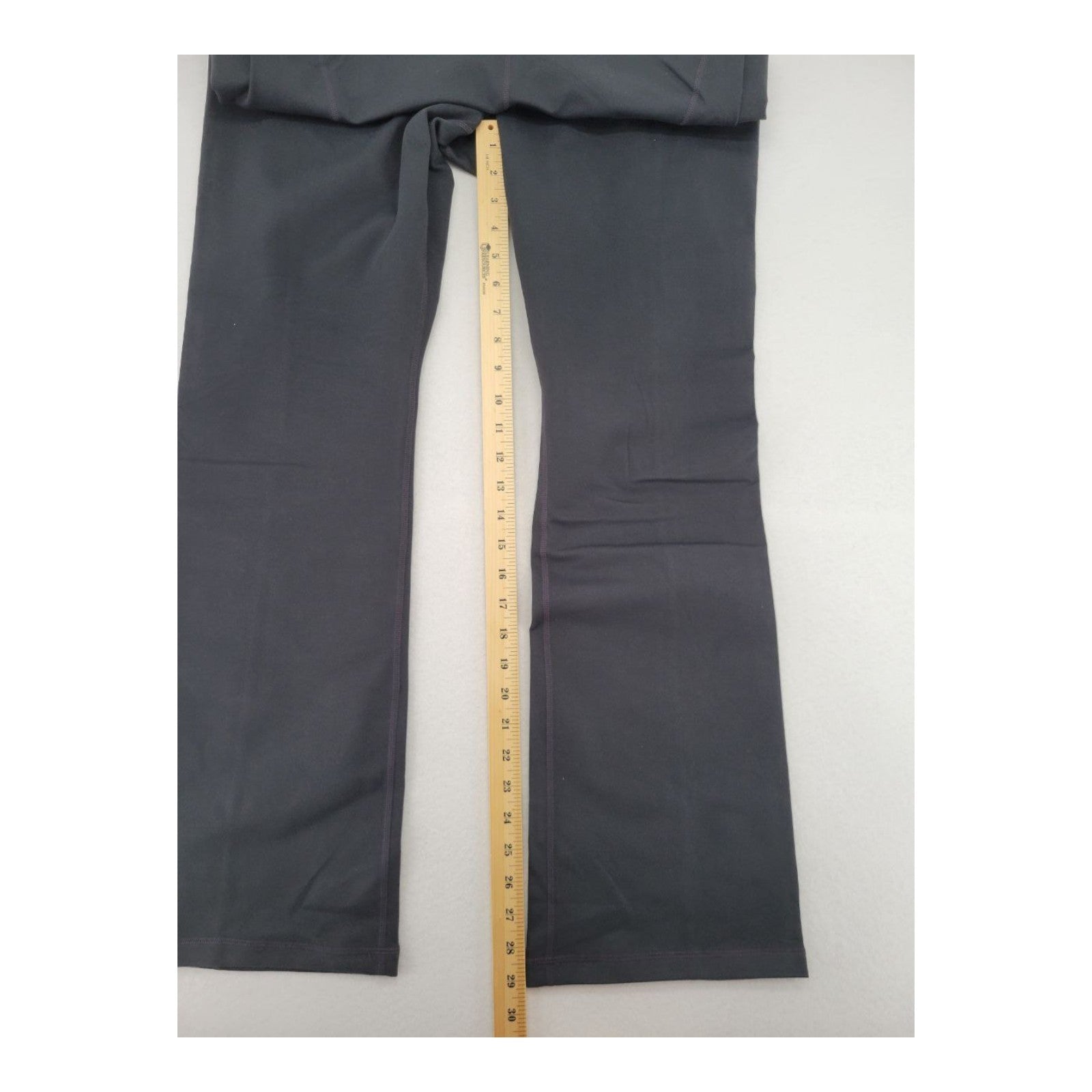 Core 10 Women's Black Crossover Waist Yoga Pants Bootcut Stretch Activewear 2X