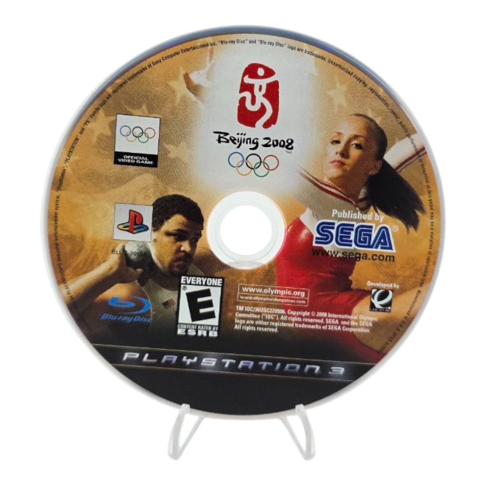 Beijing 2008 Official Olympic Video Game Sony PlayStation 3 PS3 Complete