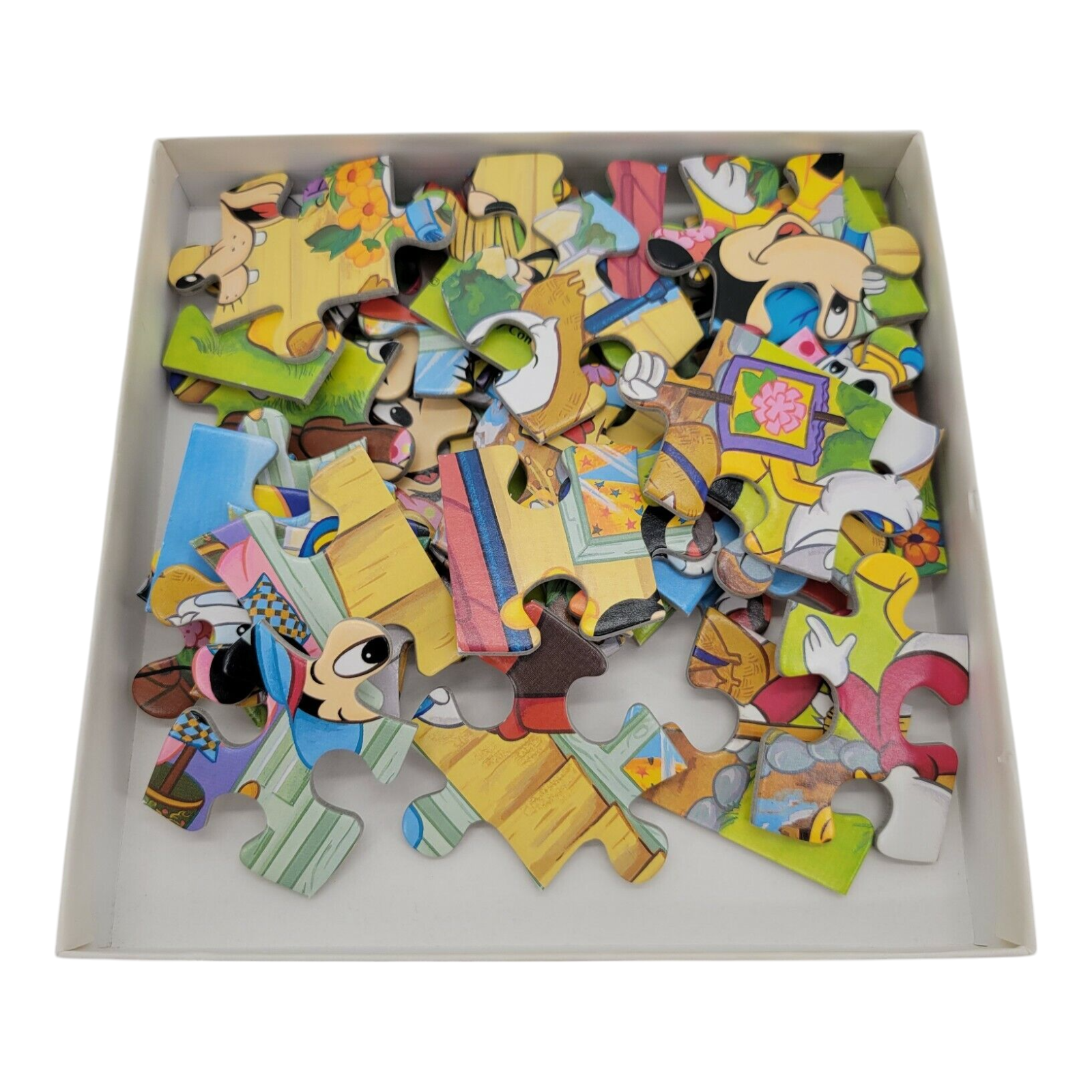 Walt Disney Mickey Mouse And Family Lightweight Cardboard Pieces Jigsaw Puzzle