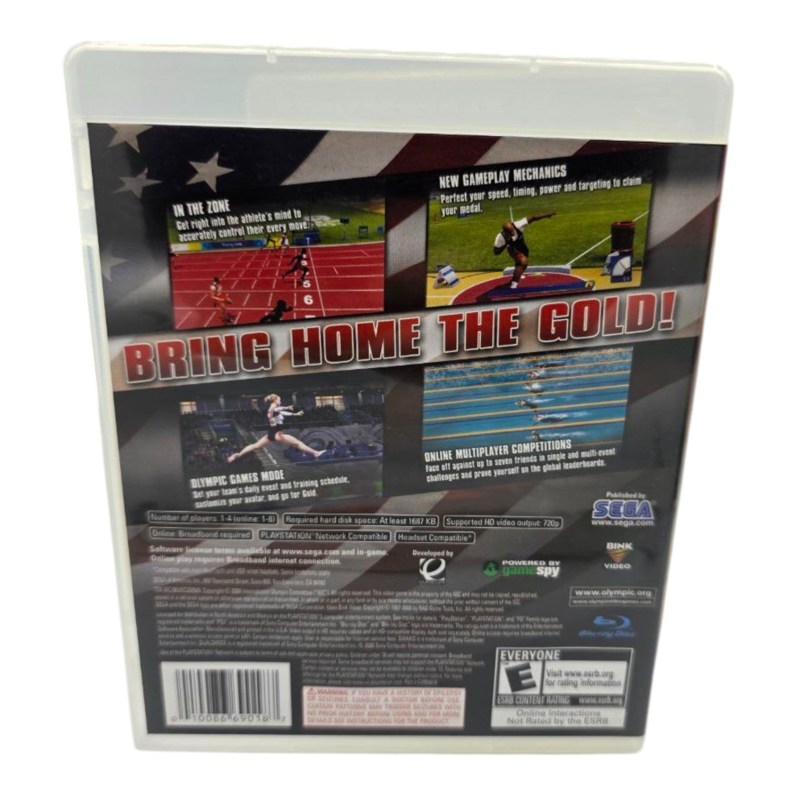 Beijing 2008 Official Olympic Video Game Sony PlayStation 3 PS3 Complete