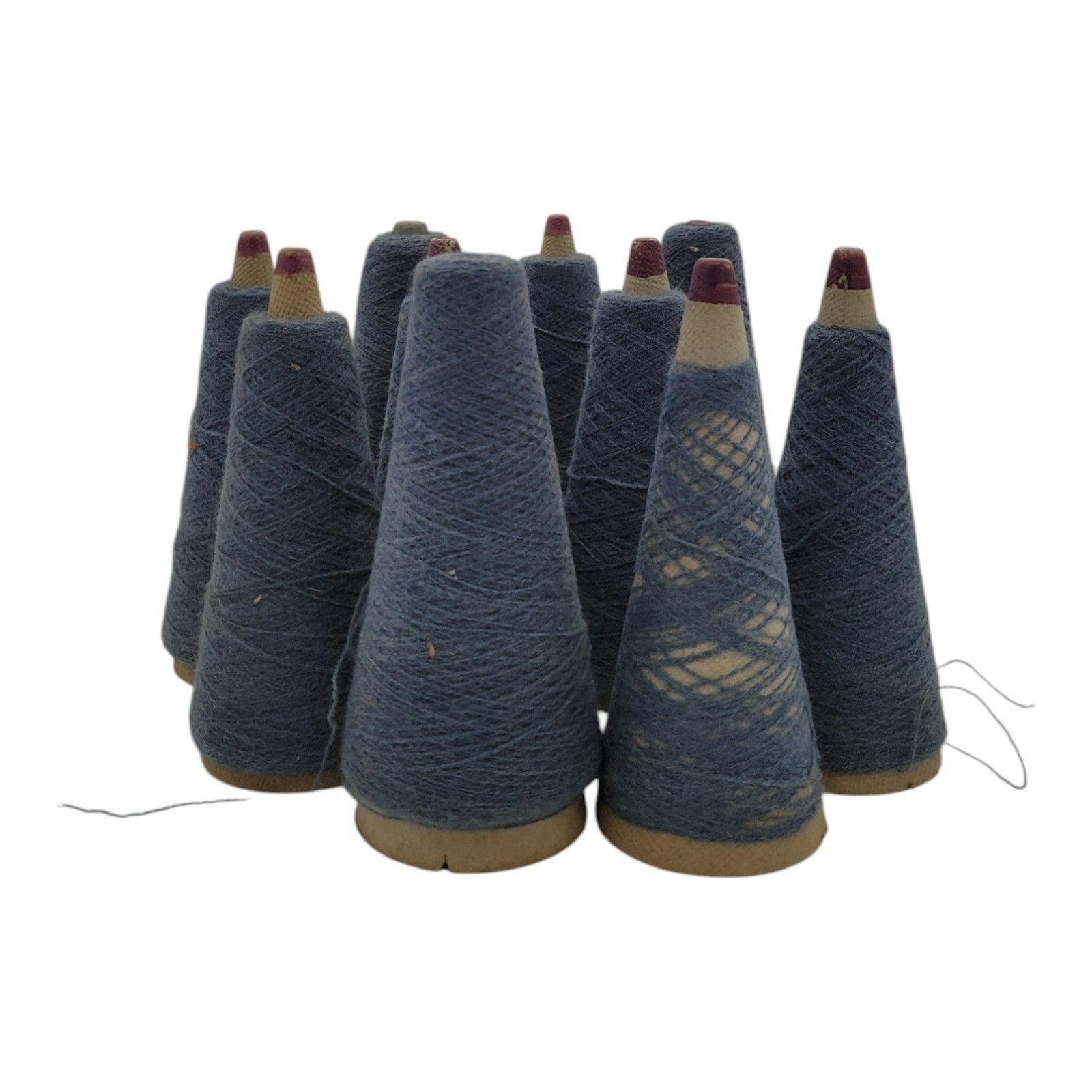 Vintage Templon 2/24 Sealskin Header Acrylic Cone Yarn Lot of 10