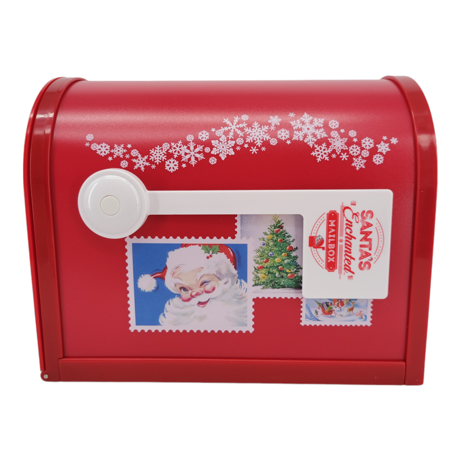 Mr. Christmas Santa's Enchanted Mailbox Magically Send Letter to the North Pole