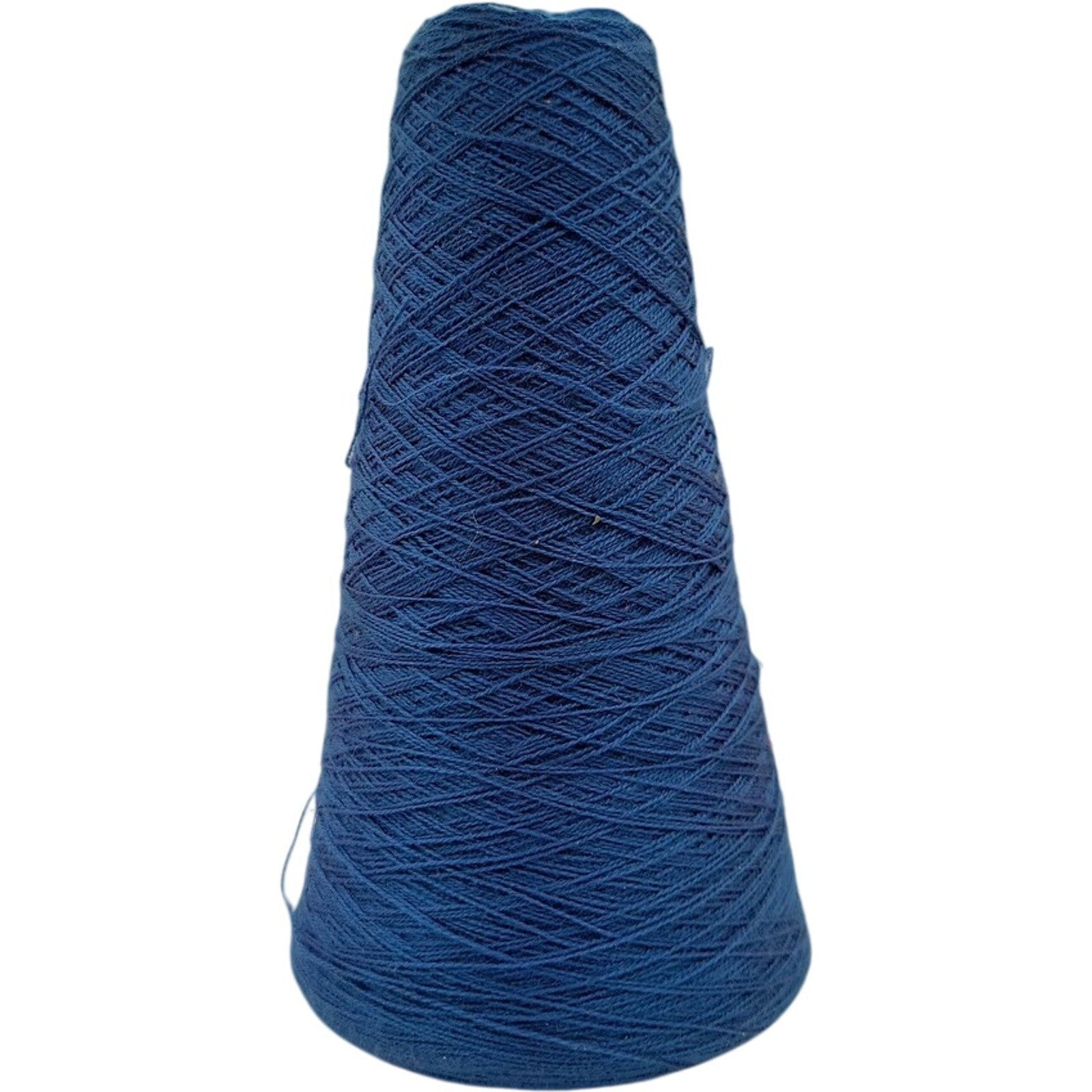 Vintage Pisgah Yarn 2/24 Blue Weaving Knitting Crochet Yarn Cone Lot 2202