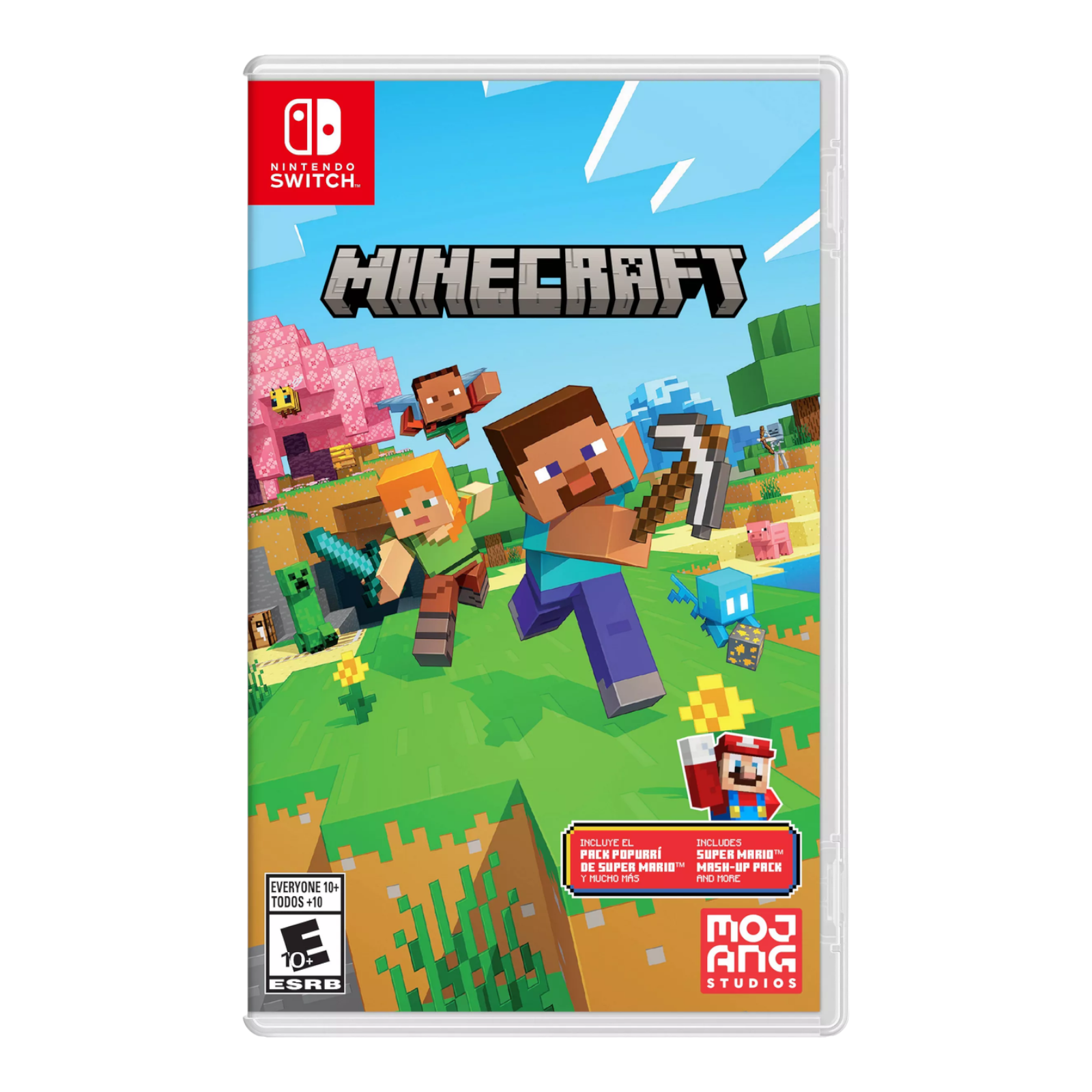 Minecraft Video Game Includes Super Mario Mash Up - Nintendo Switch