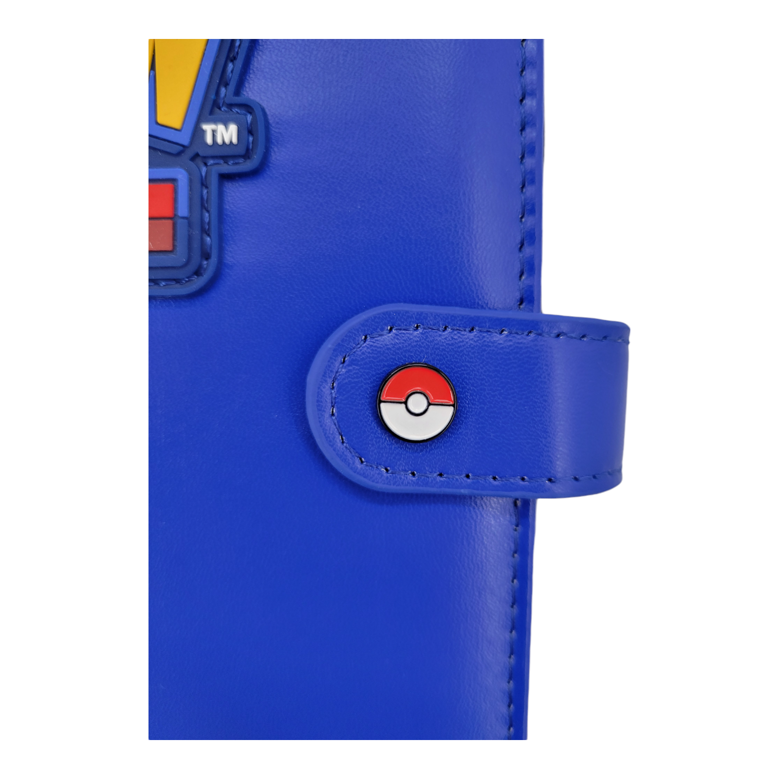 Ultra PRO Pokémon 4 Pocket Premium Snap Binder Blue Premium Leatherette Cover