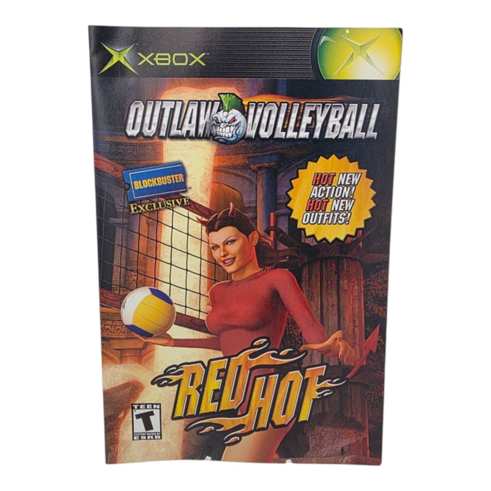 Xbox Outlaw Volleyball Red Hot Complete with Manual Tested 2003