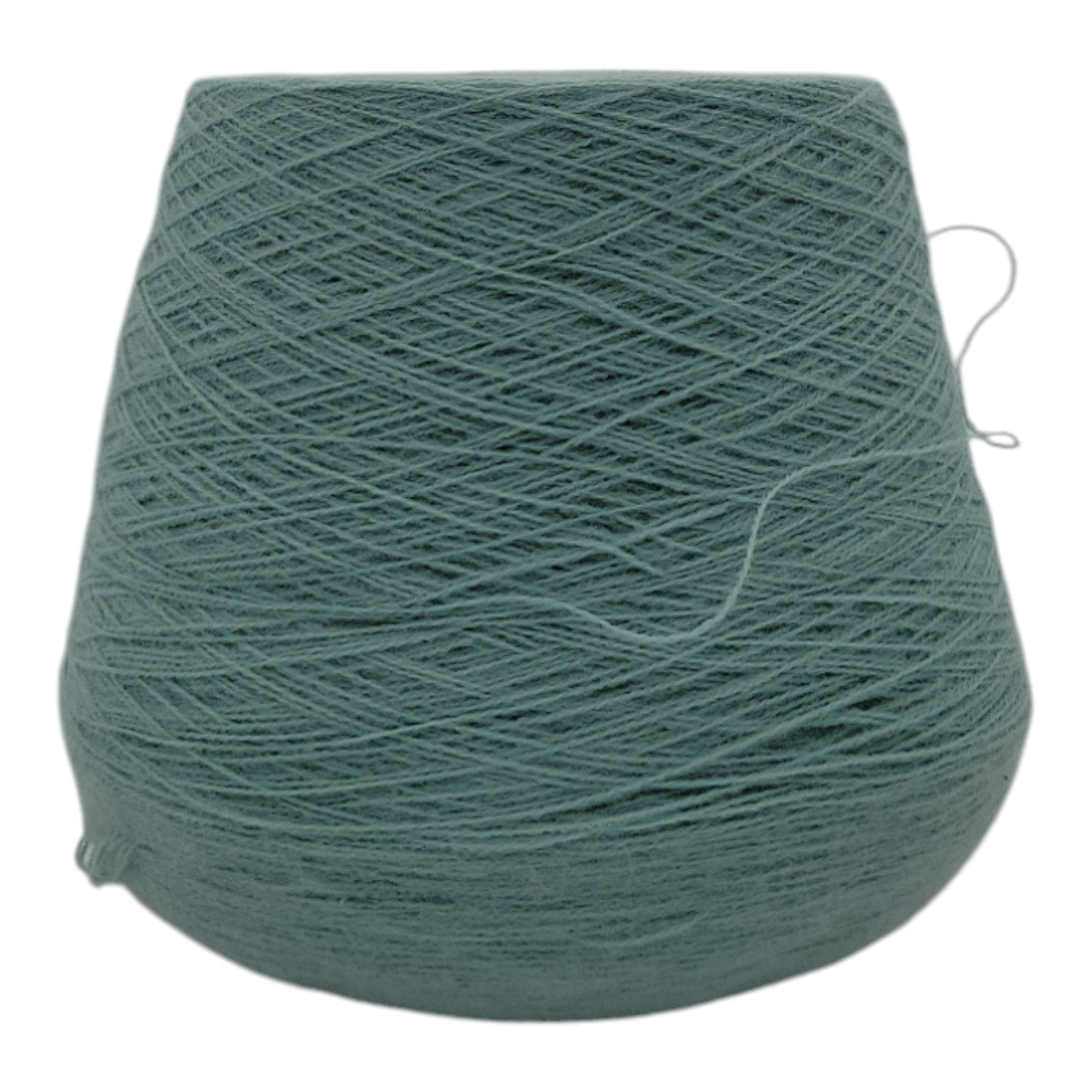 Vintage Spectrell Misty Turquoise Yarn Cone 2/24