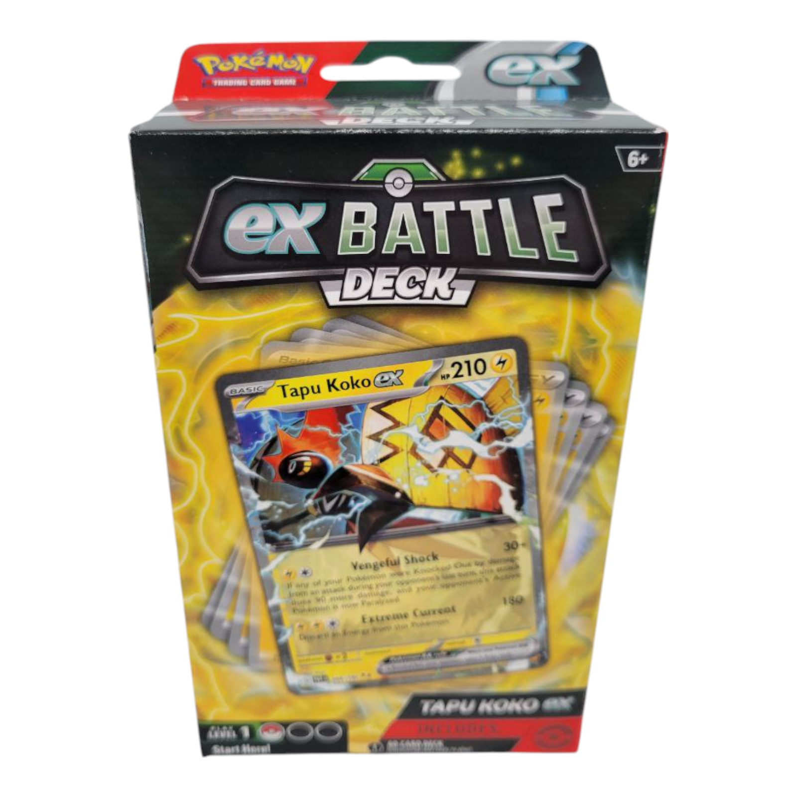 Pokémon TCG ex Deluxe Battle Deck Tapu Koko EX 60 Card Ready to Play Deck