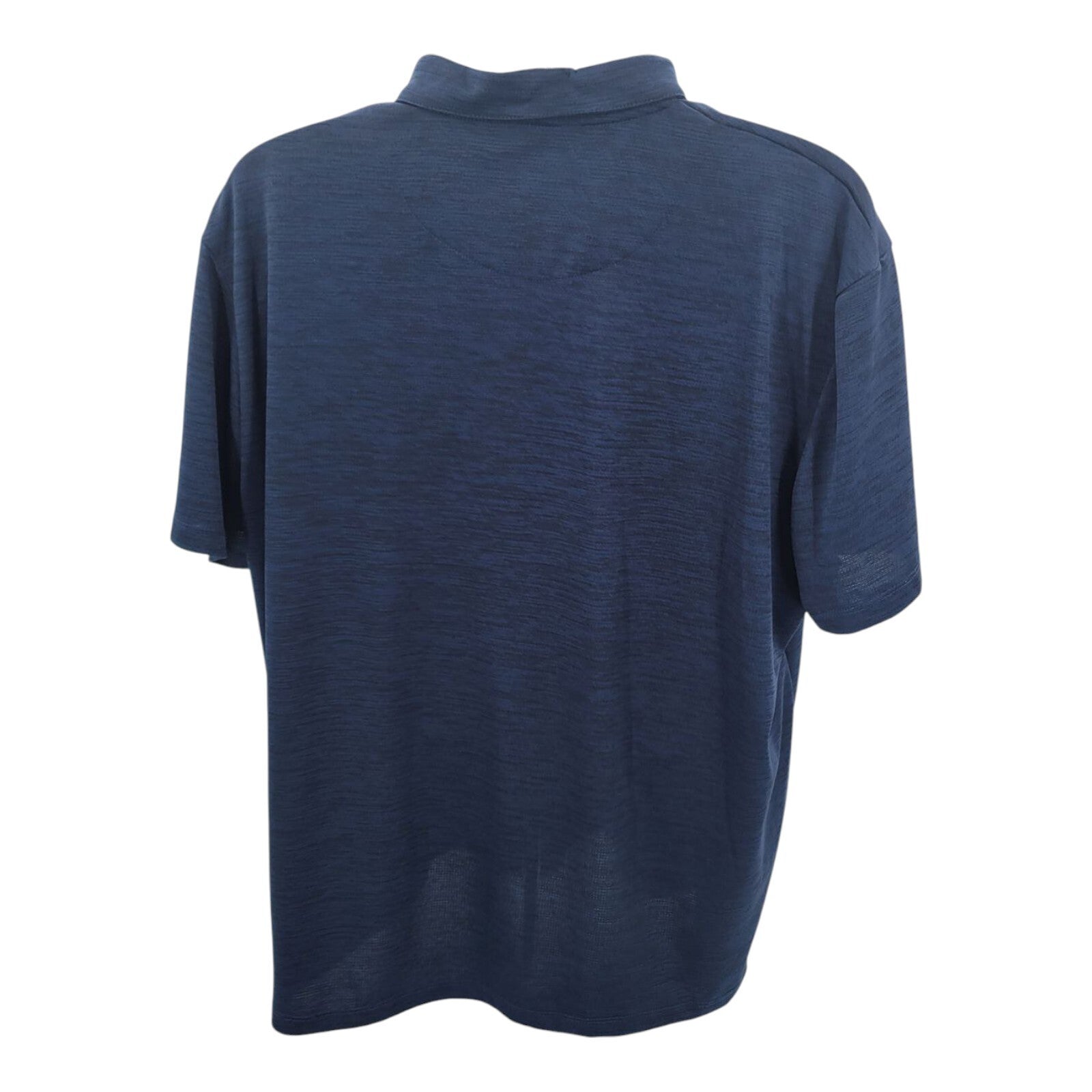 Xersion EverAir Blue Moisture Wicking Short Sleeve Golf Polo Shirt Size 2XL