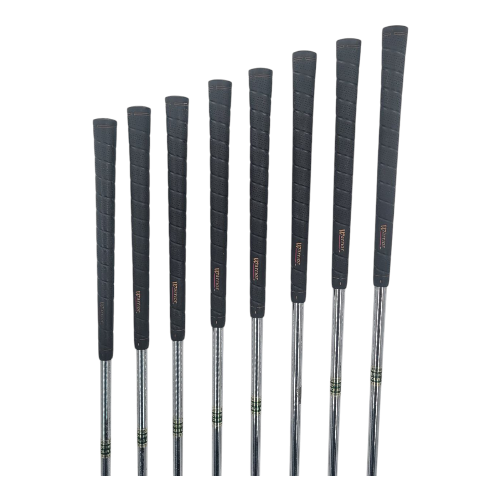 Warrior Custom Golf Mens RH Golf Club Iron Set Steel Shaft Original Grips