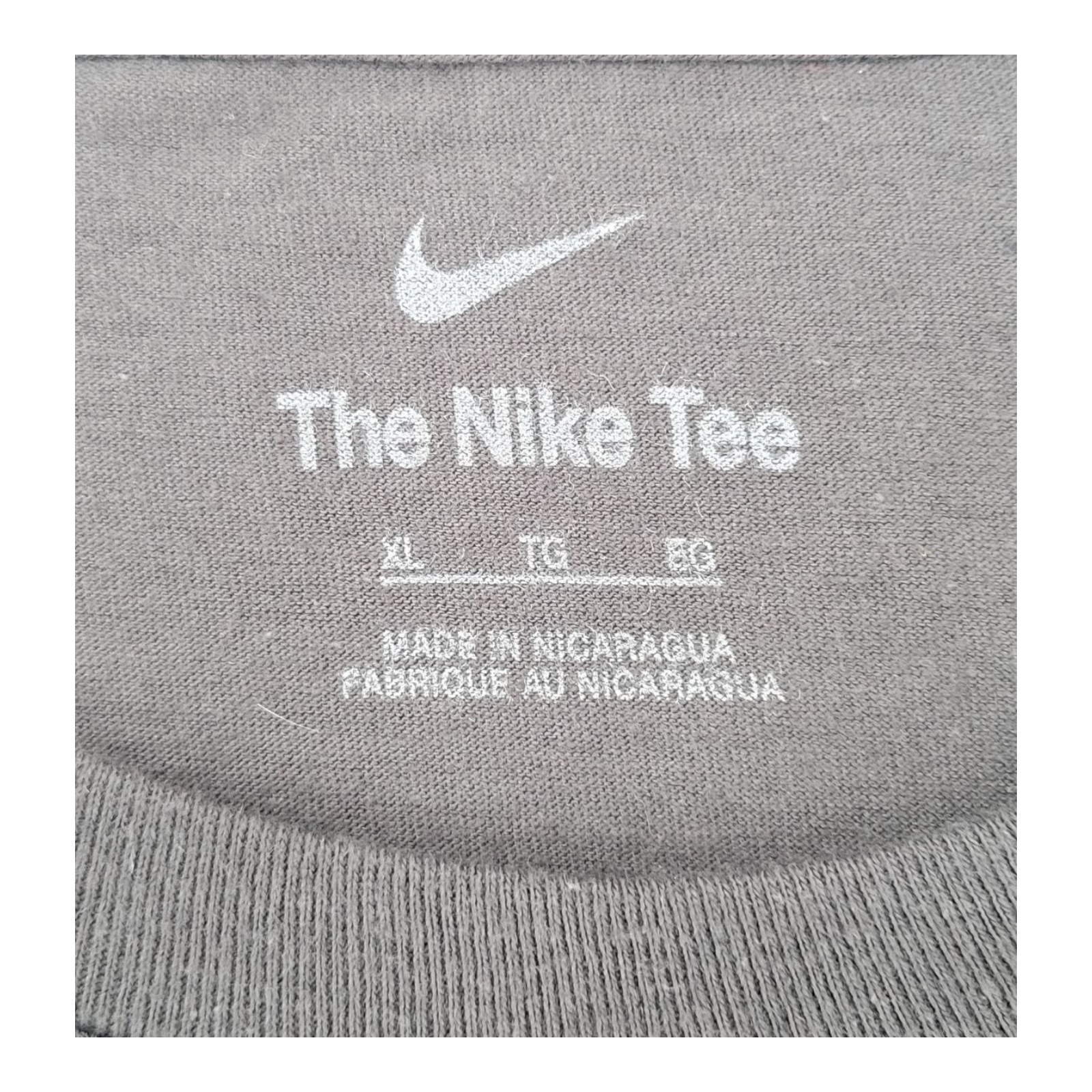 Nike Mens XL Gray NFL Kansas City Chiefs Superbowl LVIII Logo S/S T-Shirt